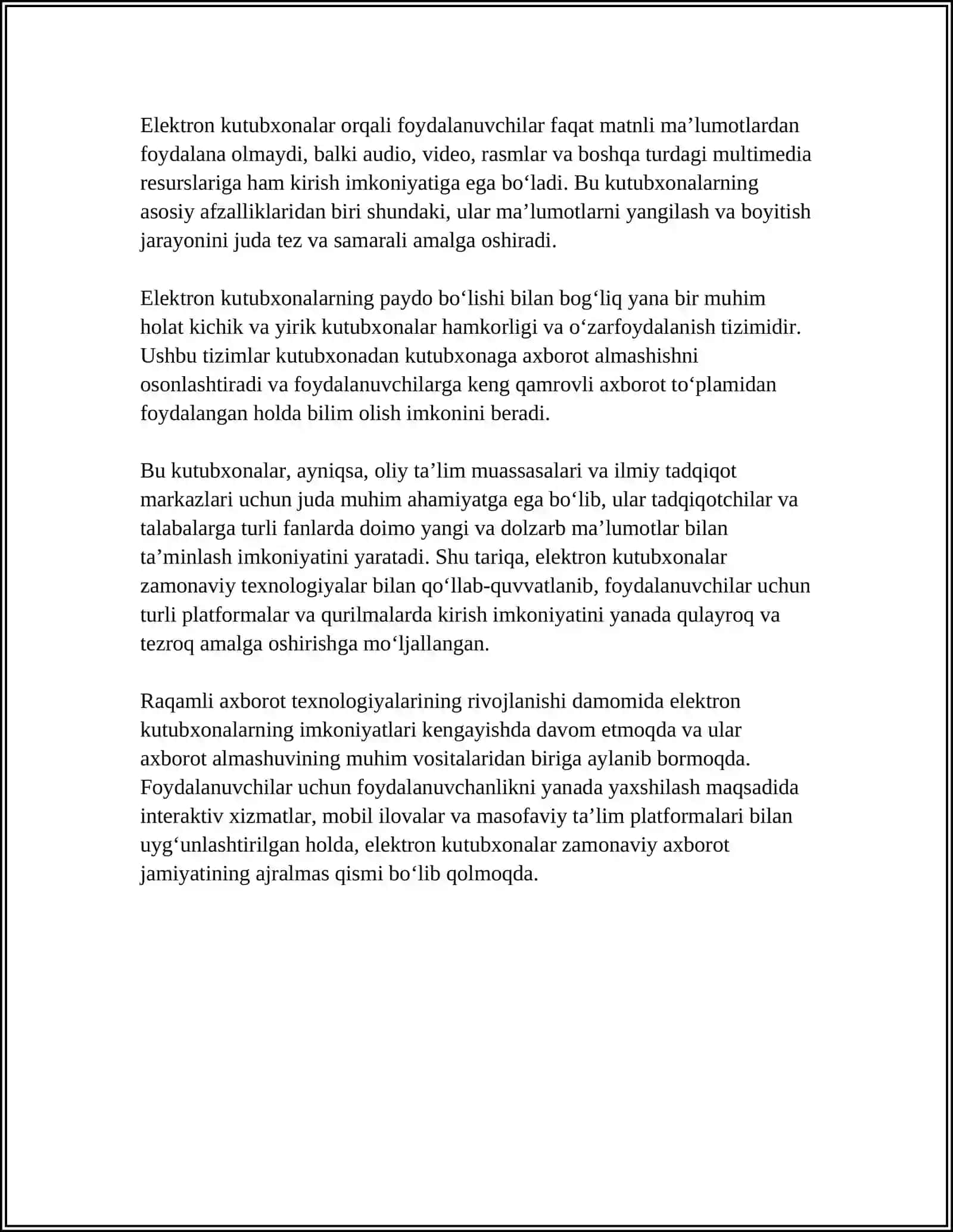 ELEKTRON KUTUBXONALARNING TARIXIY RIVOJLANISHI 4