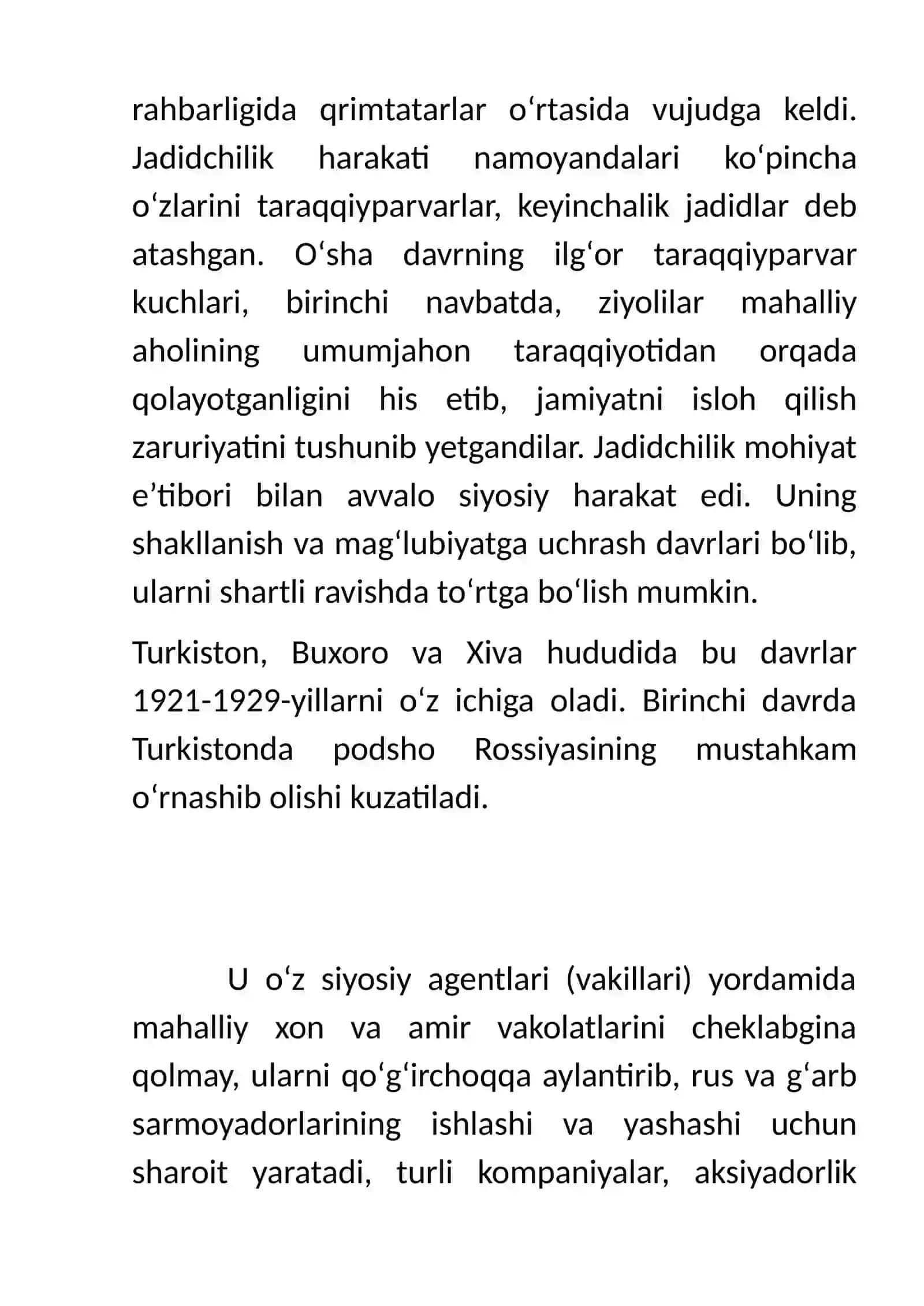 Jadidchilik harakati Tarixi 4