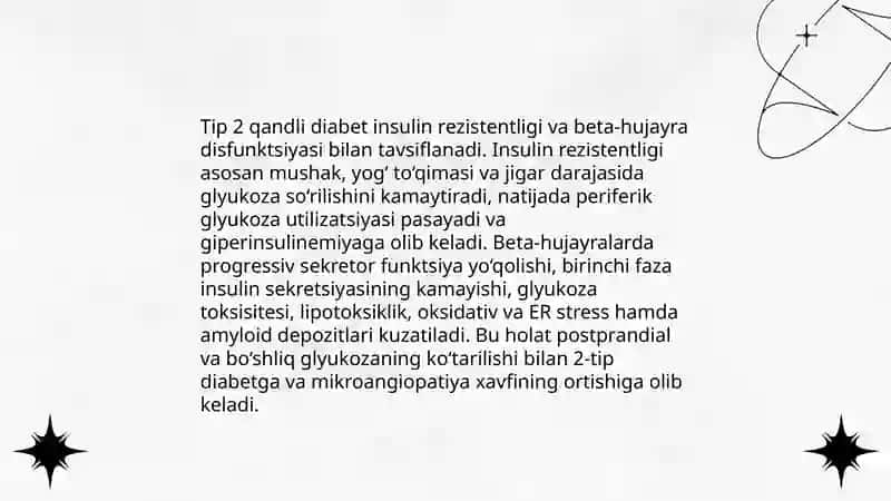 Uglevodlar almashinuvini boshqarilishining buzilishlari 4