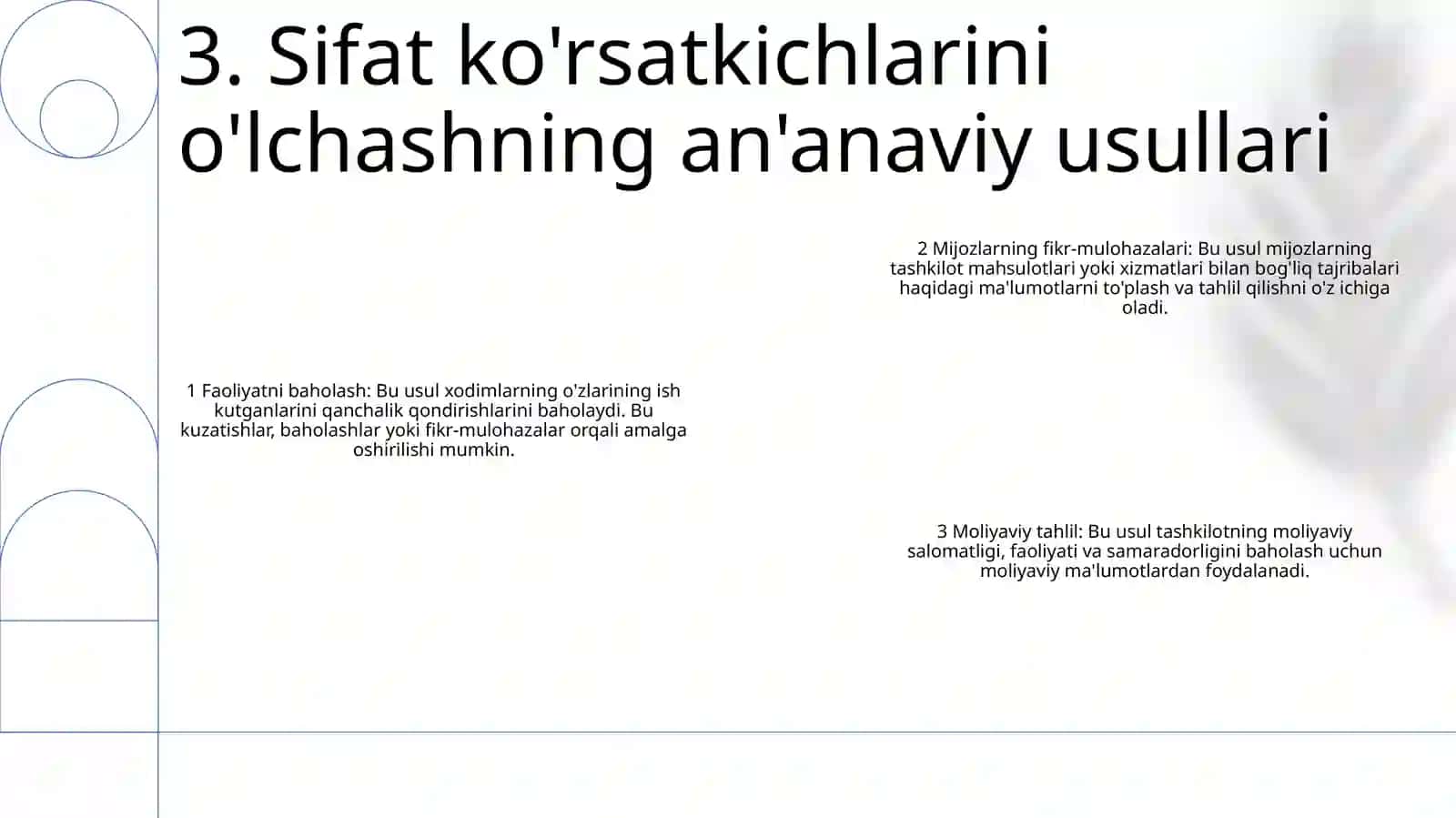 Sifat KoʻRsatkichlarini Aniqlash Usullari 4