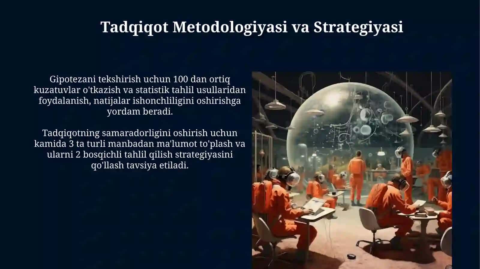 Ilmiy jamoani tashkil etish 4
