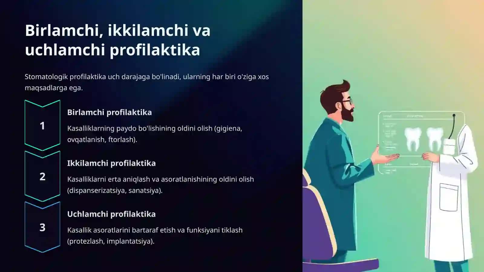 Stomatologik Kasalliklarning Oldini Olish va Dispanserizatsiya Asoslari 4