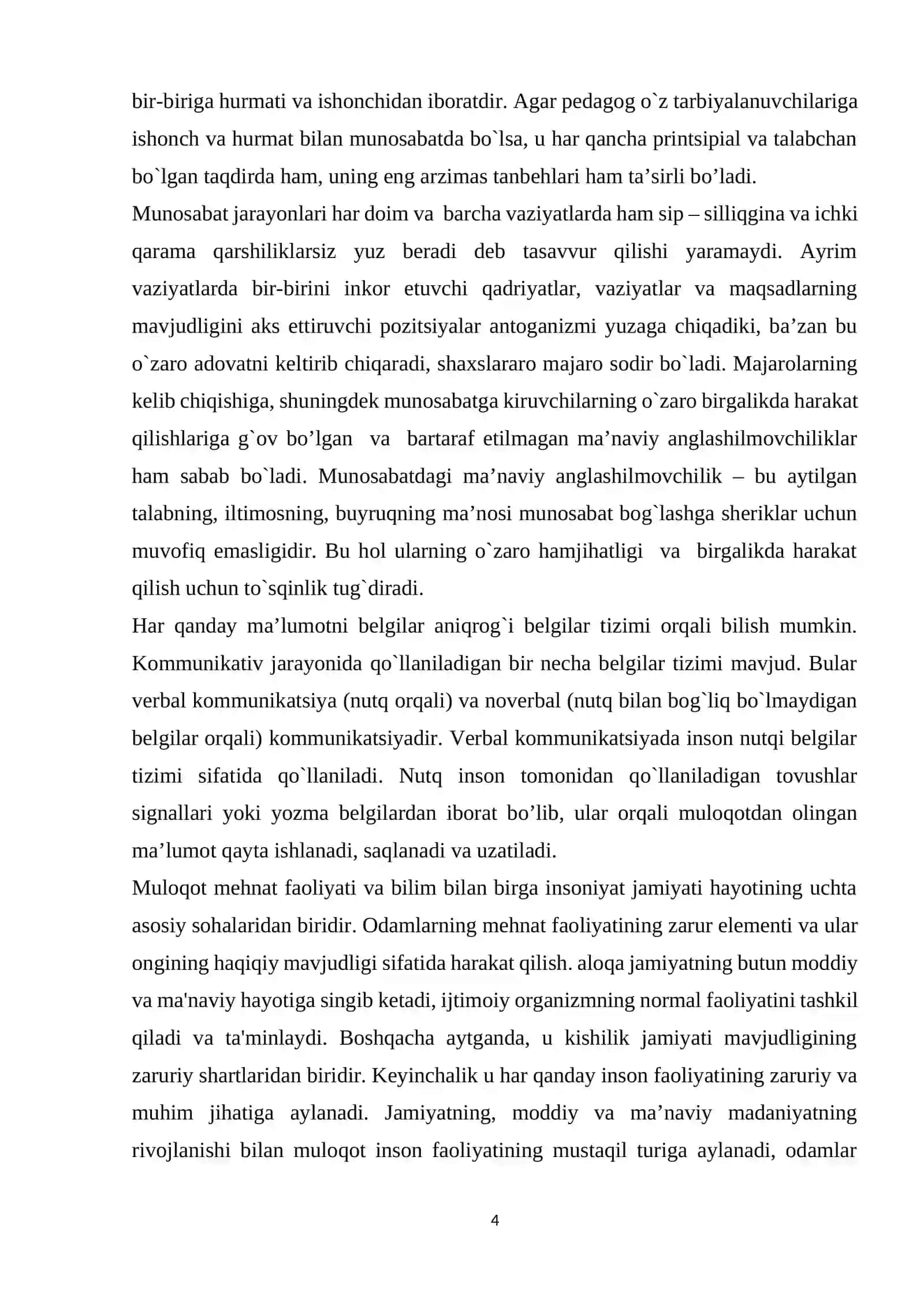 Muloqotda o’zaro tushunish va ijtimoiy pertsepsiya 4