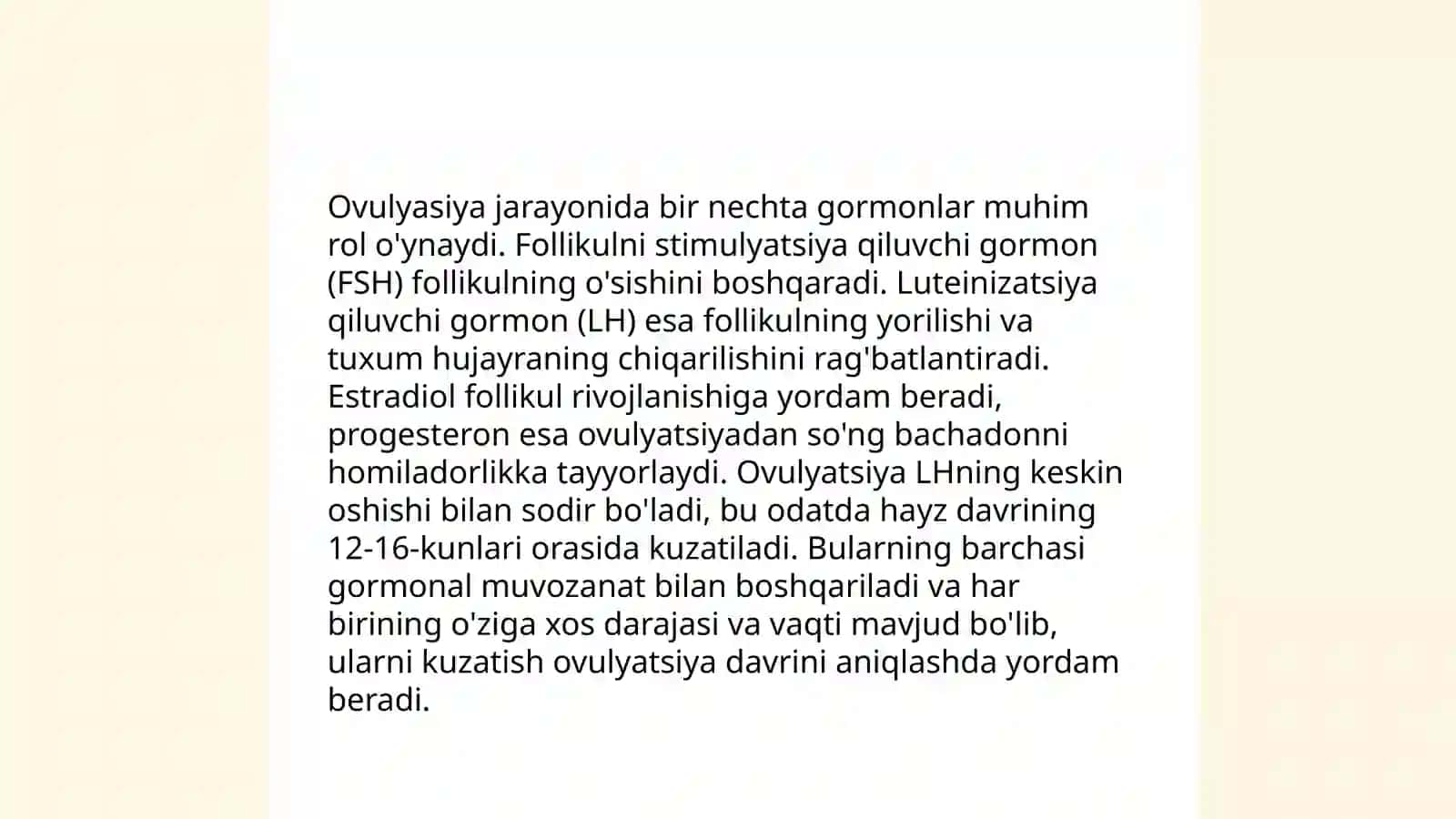 Follikullar fazaning gormonal boshqaruv mexanizmi 4