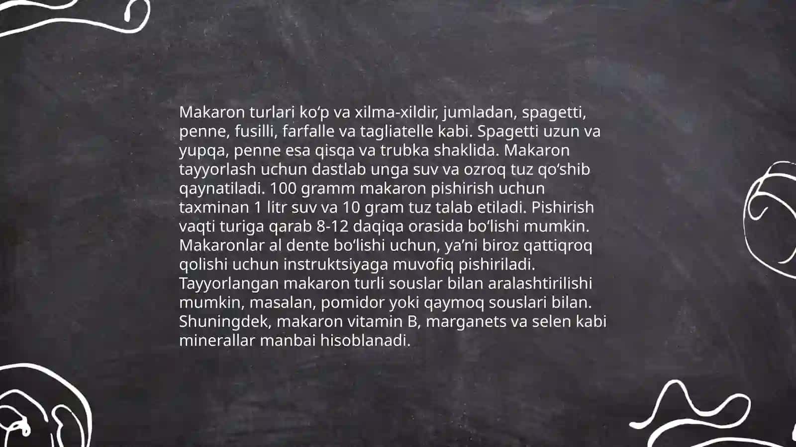Italiya oshxonasi tarixi 4