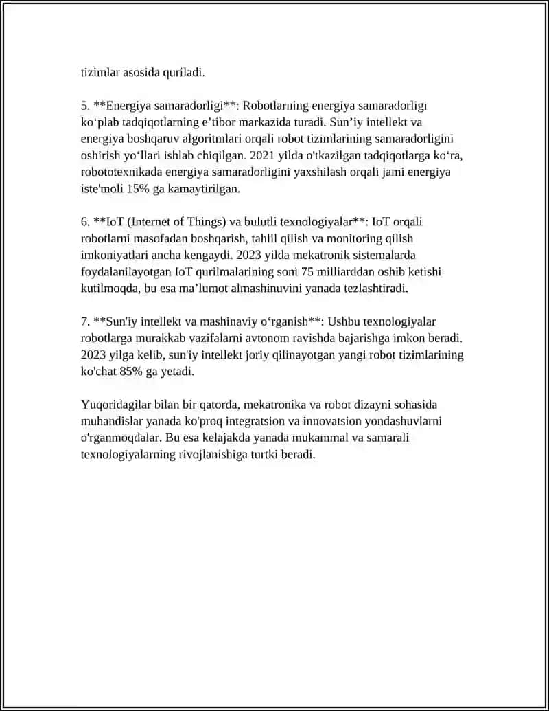 ROBOT TEXNIKALAR 4
