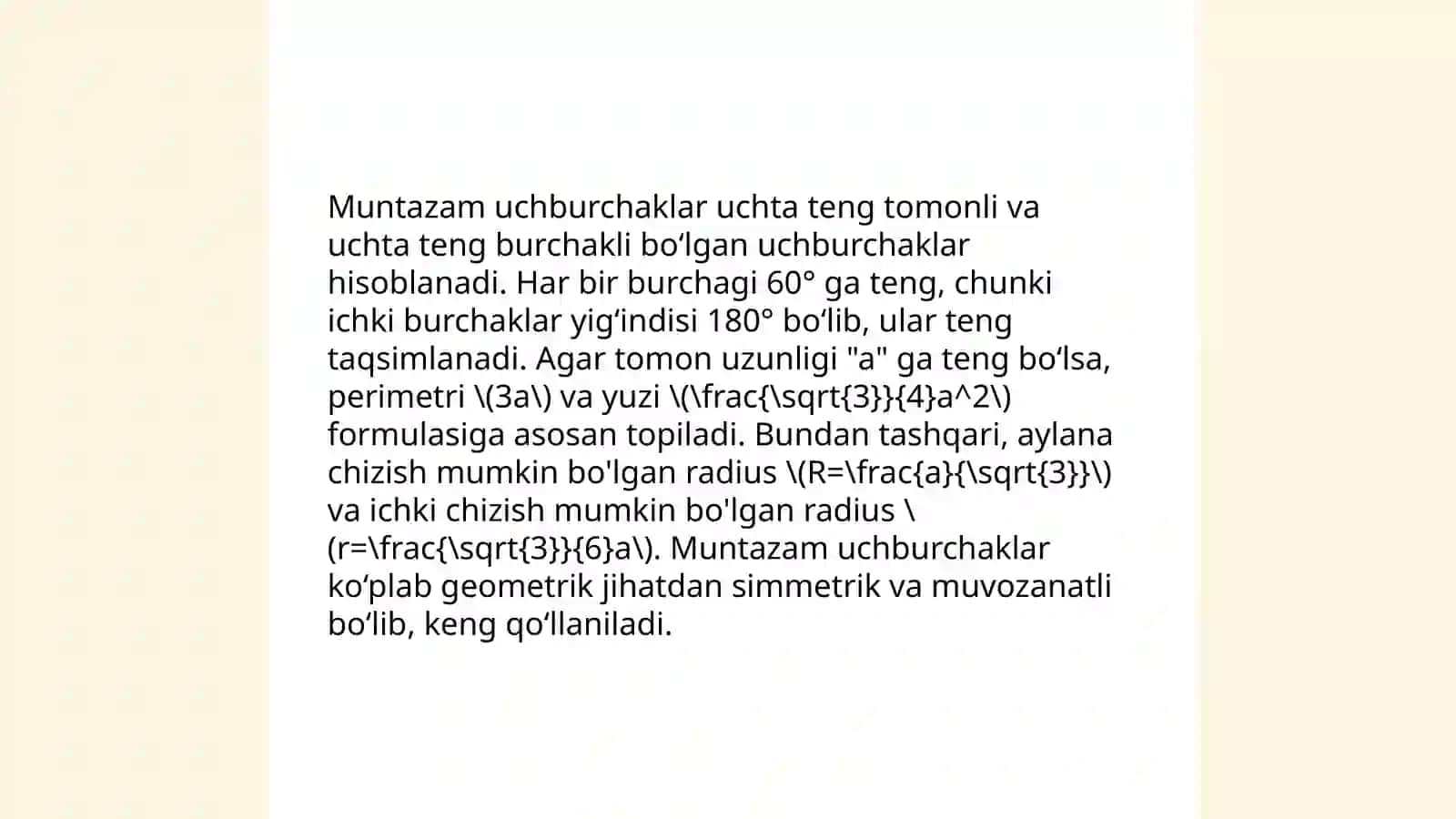 Muntazam ko'pyoqlilar 4