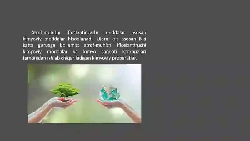Sanoat qorxonalari rivojlangan shaxarlarning ifloslanishi 4