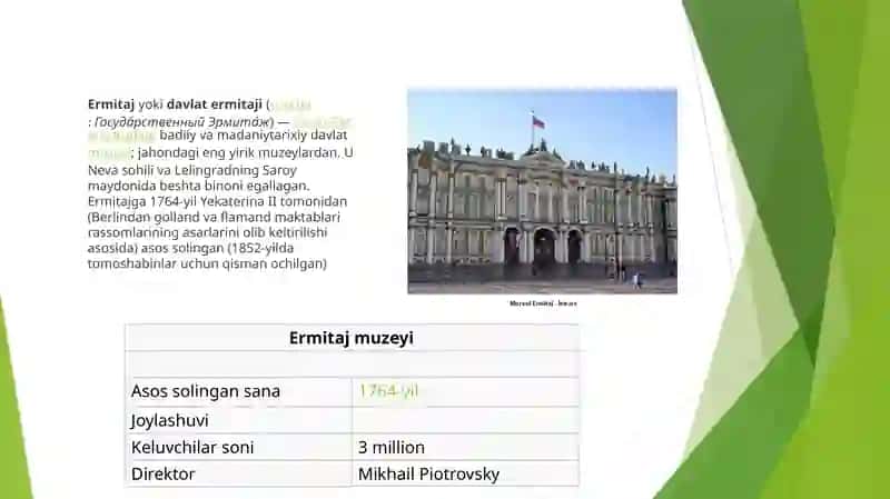 Dunyodagi eng yirik muzeylar 4