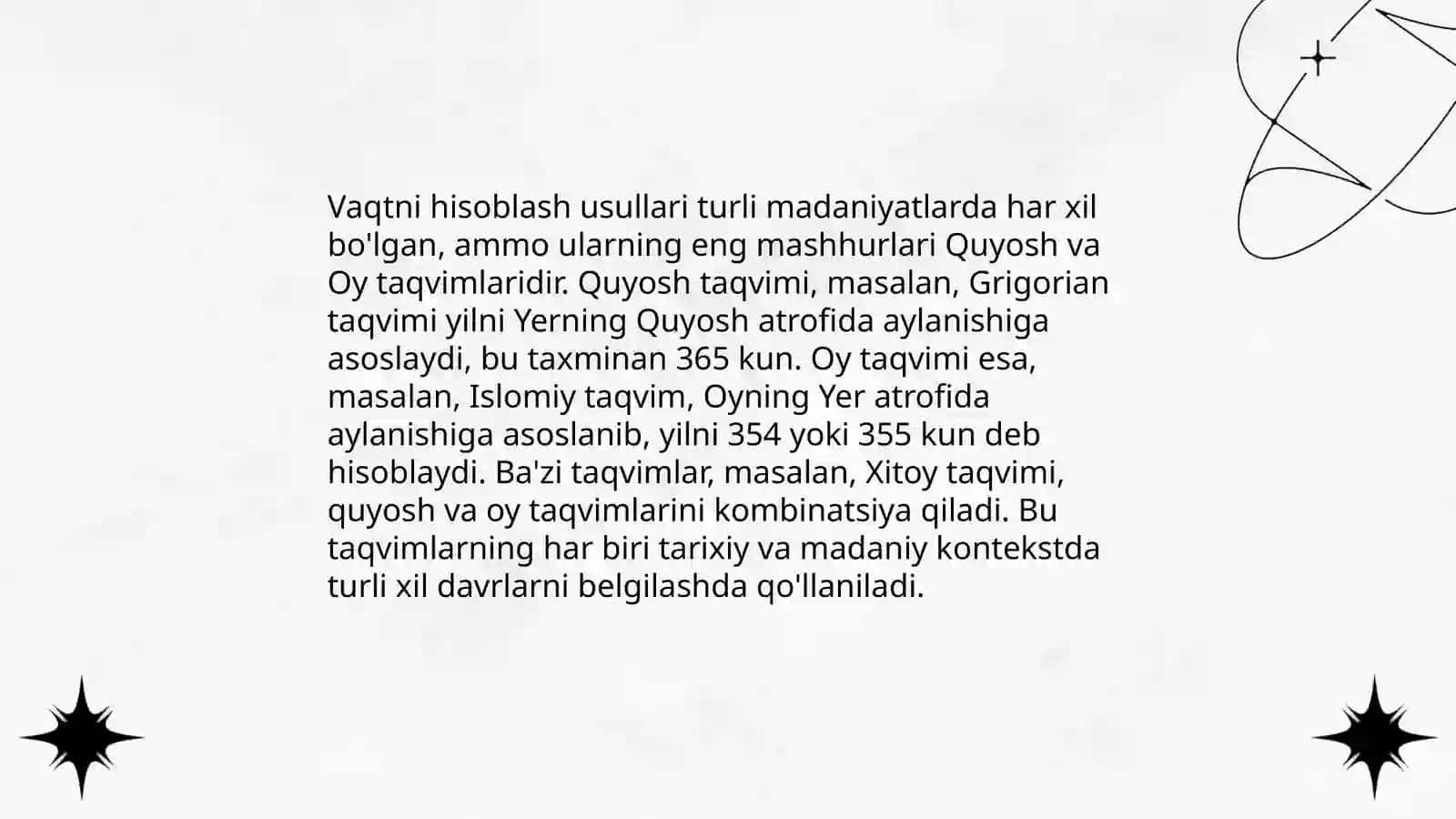 Vaqt oʻlchov birliklari 4