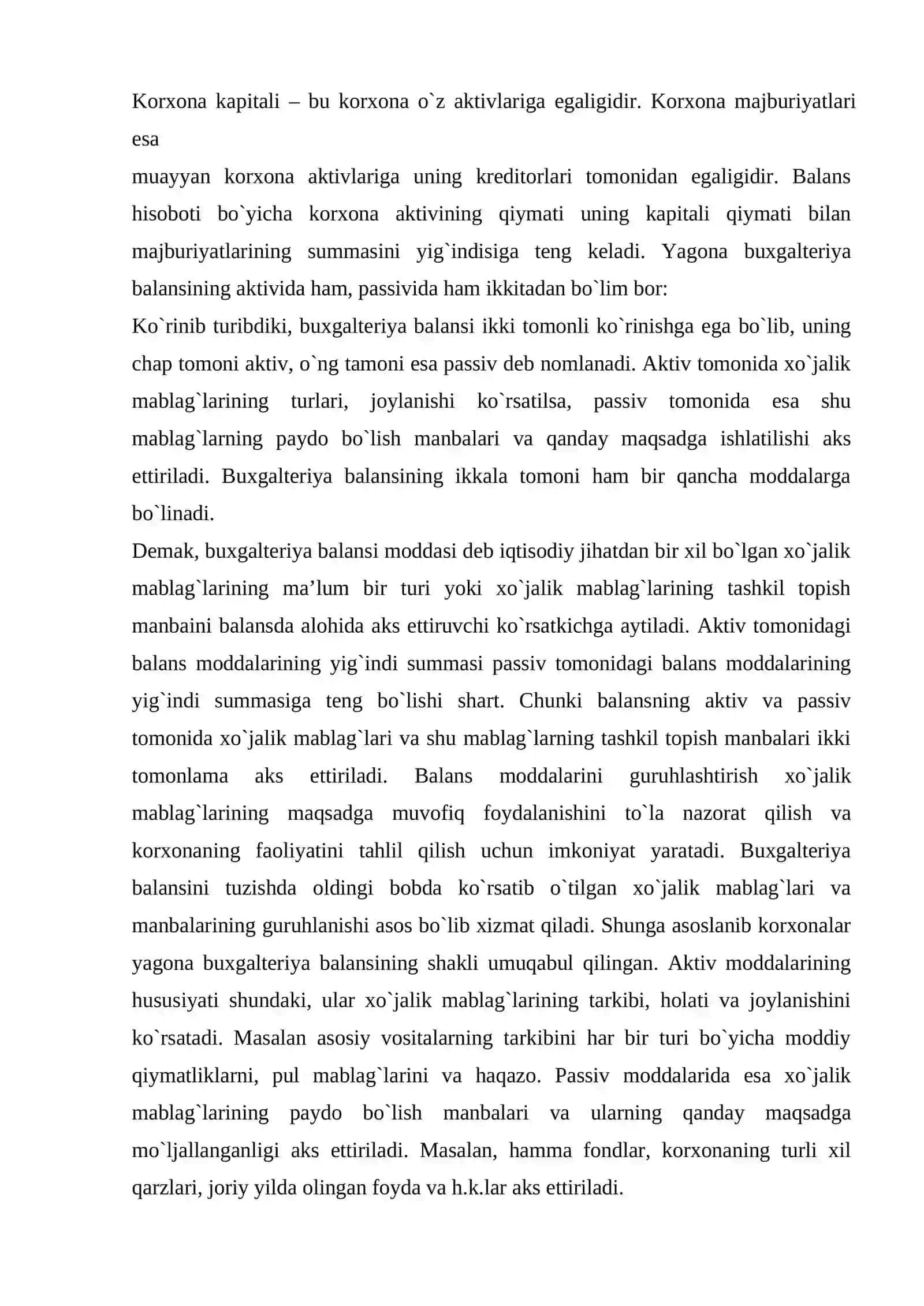 Buxgalteriya balansi tuzishda gorizontal va vertikal usullarning farqi 4
