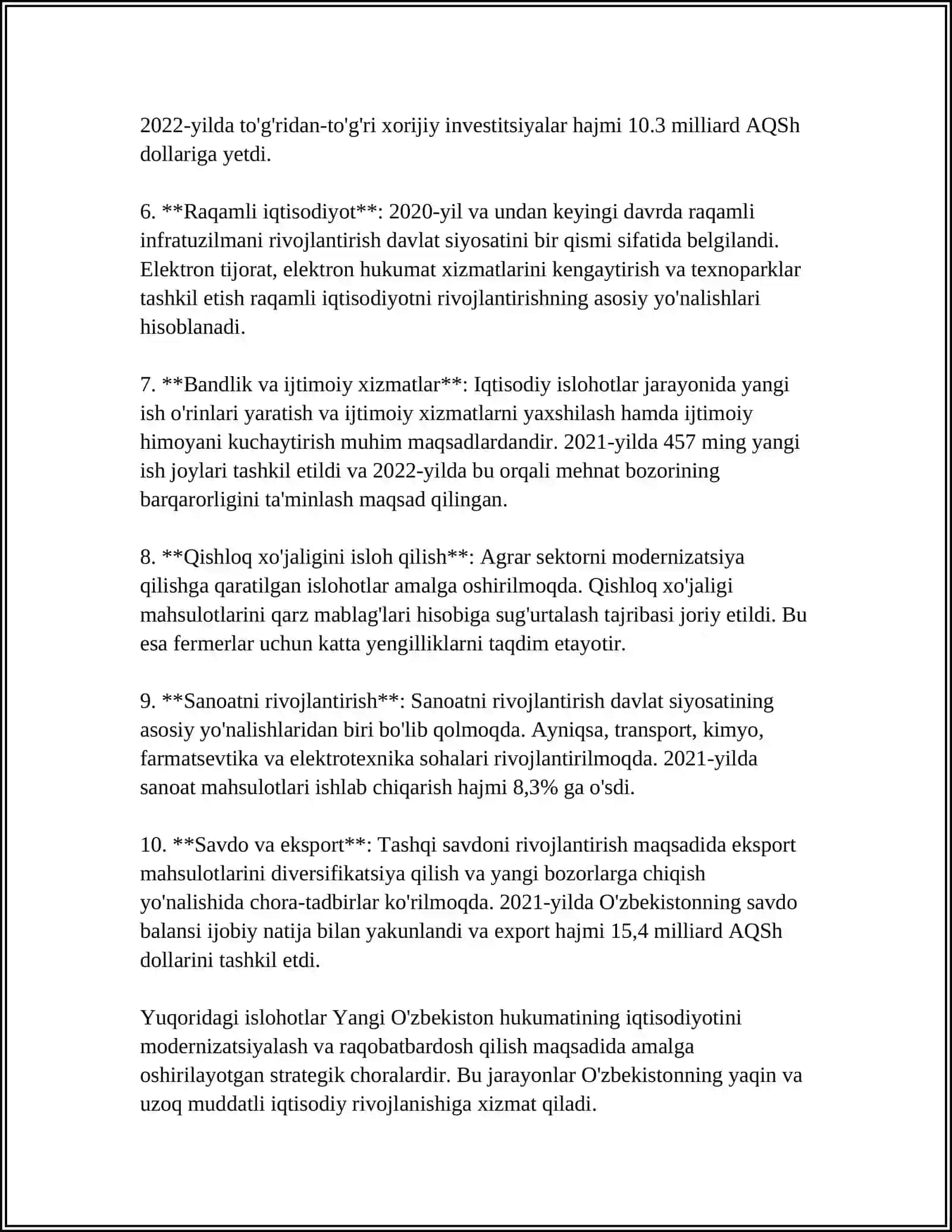 YANGI O'ZBEKISTON 4