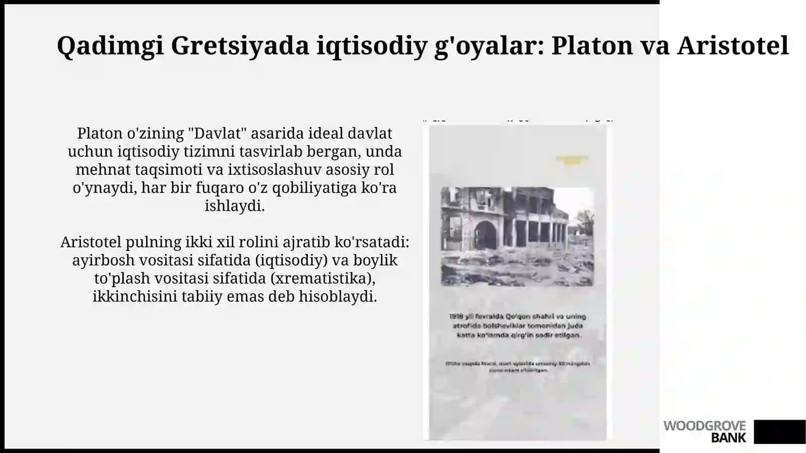 Qadimgidunyo Iqtisoddiy goyalari 4