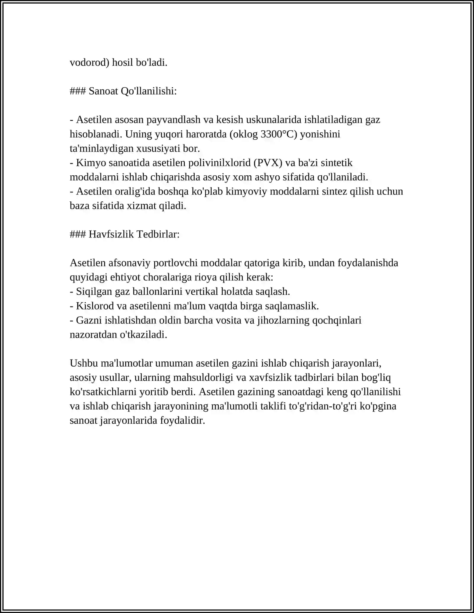 SANOAT MIQYOSIDA ISHLAB CHIQARILADIGAN GAZSIMON DORI TURLARI 4