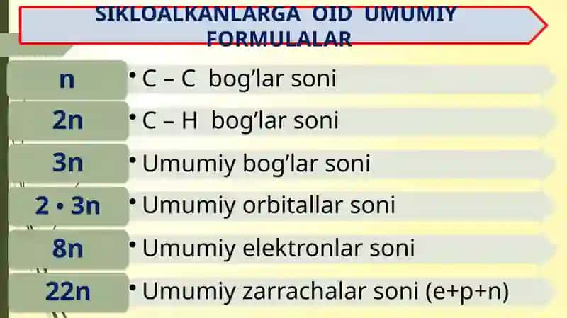 SIKLO ALKANLAR 4