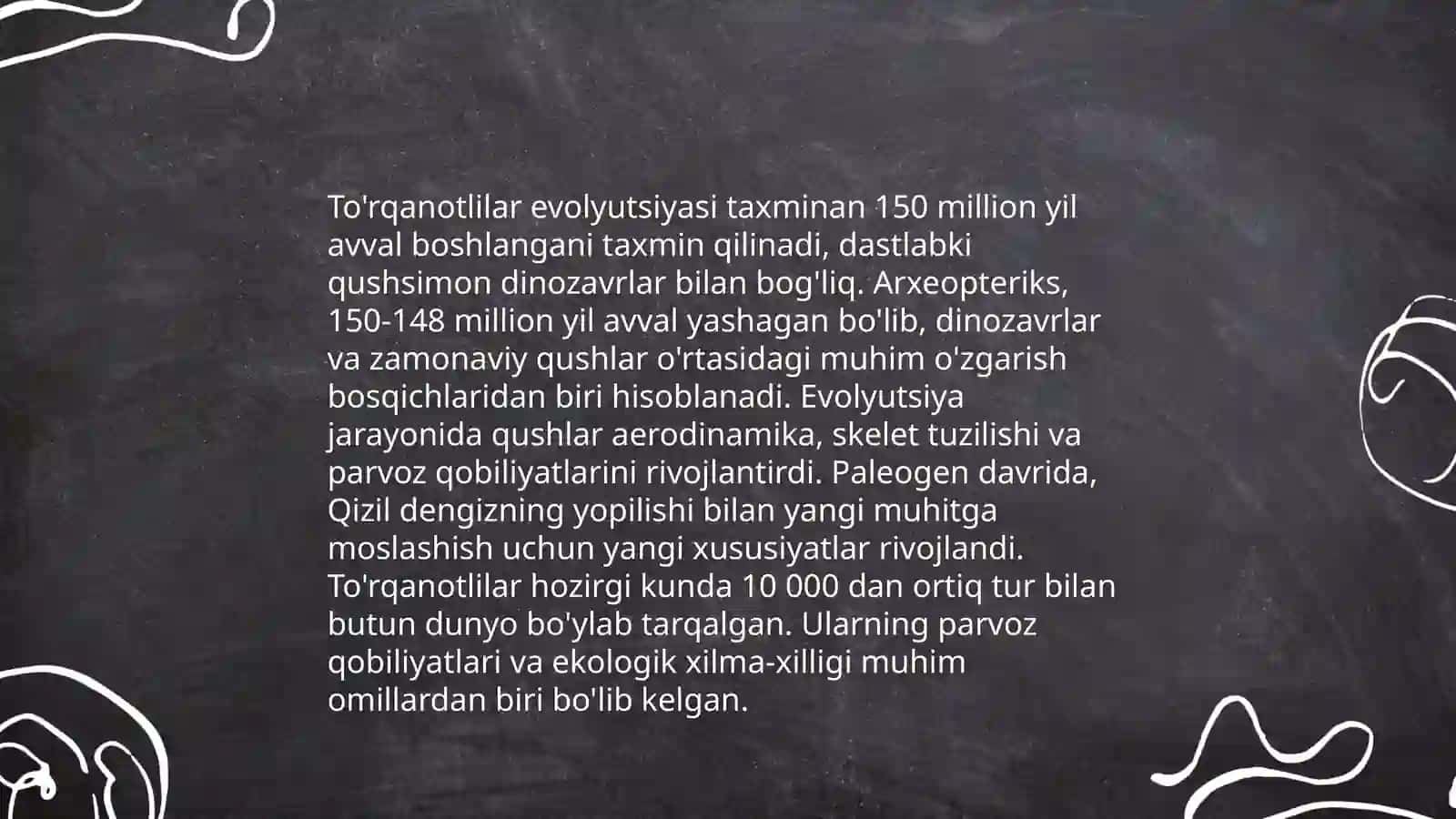 To'rqanotlilar turkumi 4