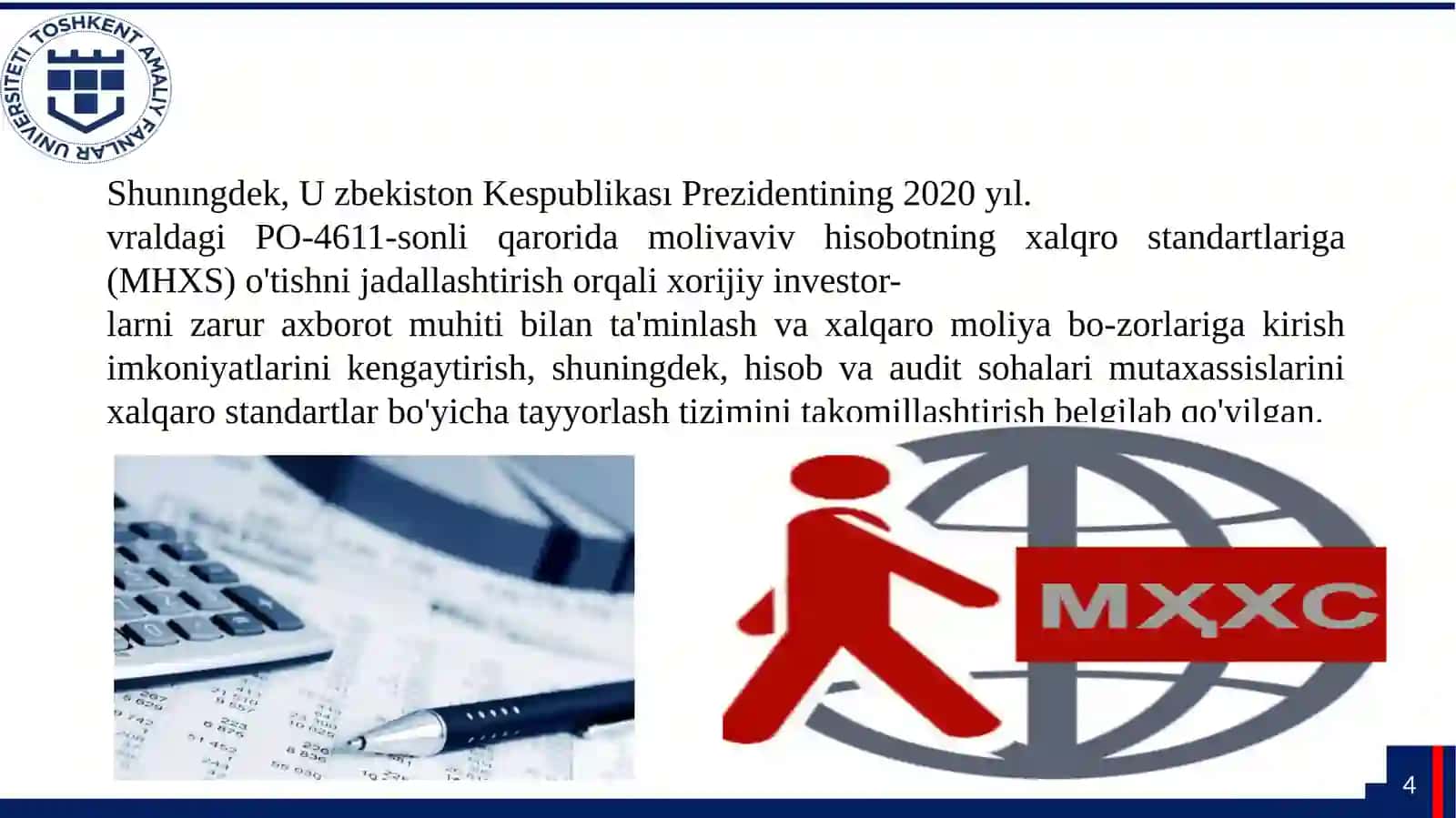 Xalqaro buxgalteriya hisobi tizimlarining umumiy tavsifi 4