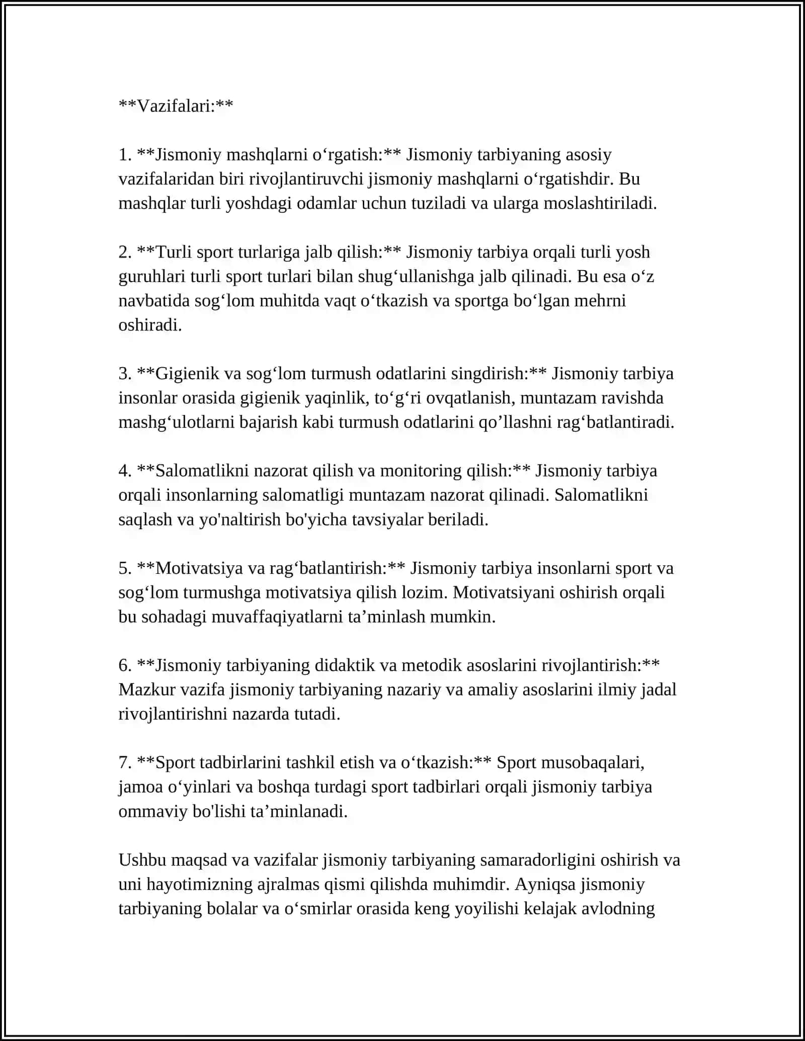 JISMONIY TARBIYANING O’QITISH TAMOYILLARI 4