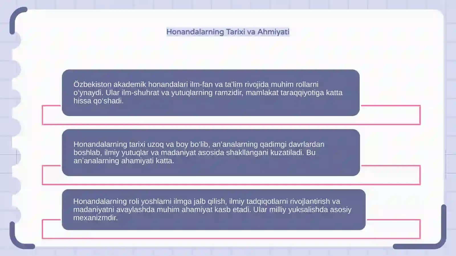 Õzbekiston Akademik honandalari 4