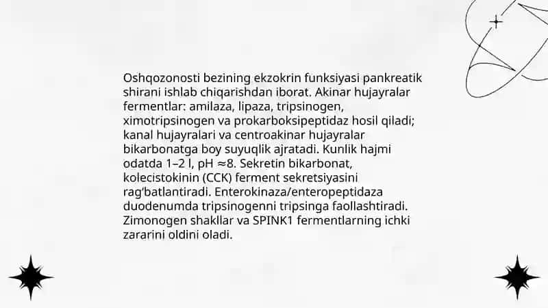 Oshqozonosti bezi va uning gormonlari 4