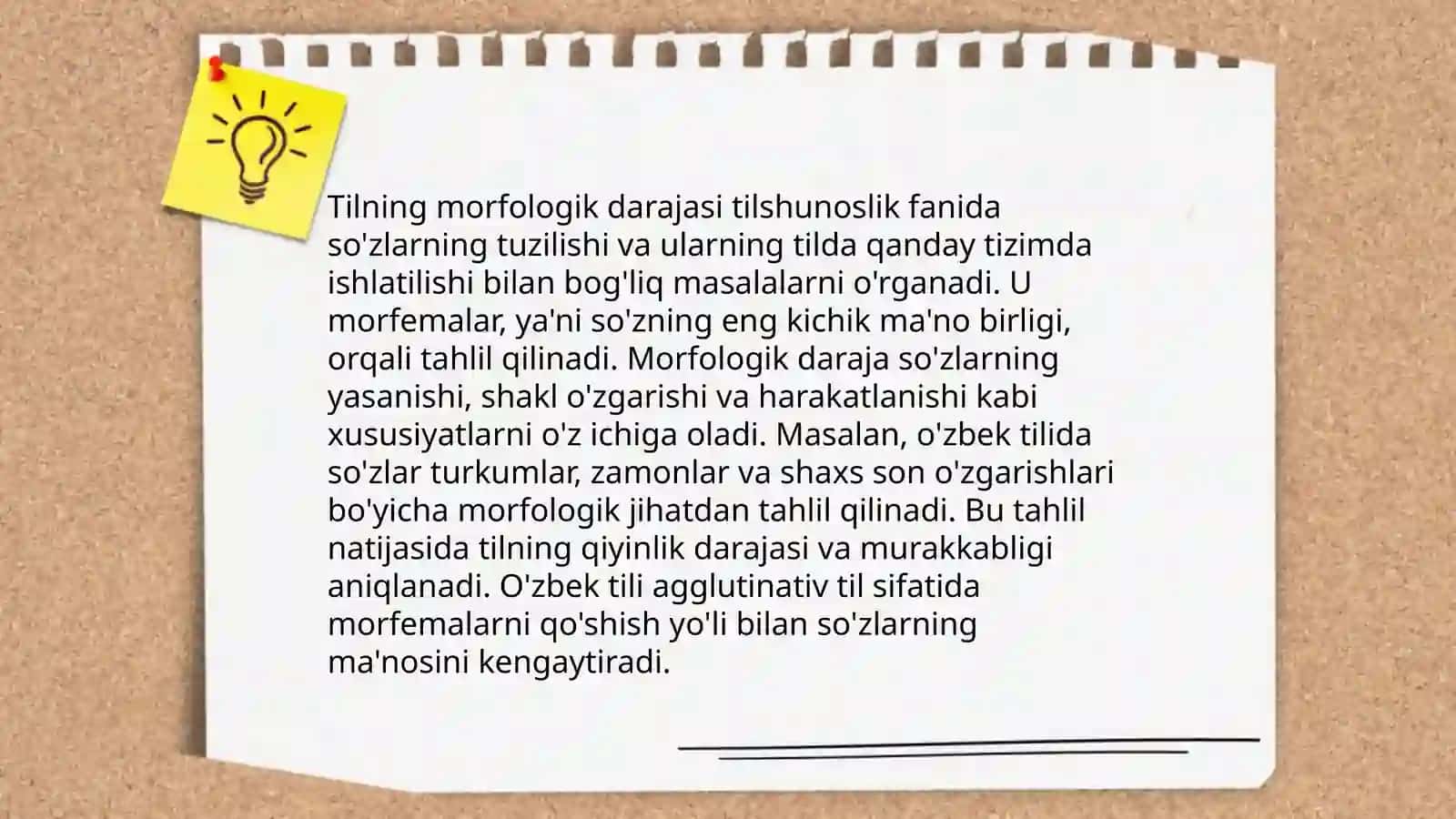 Tilning grammatik sathlari 4