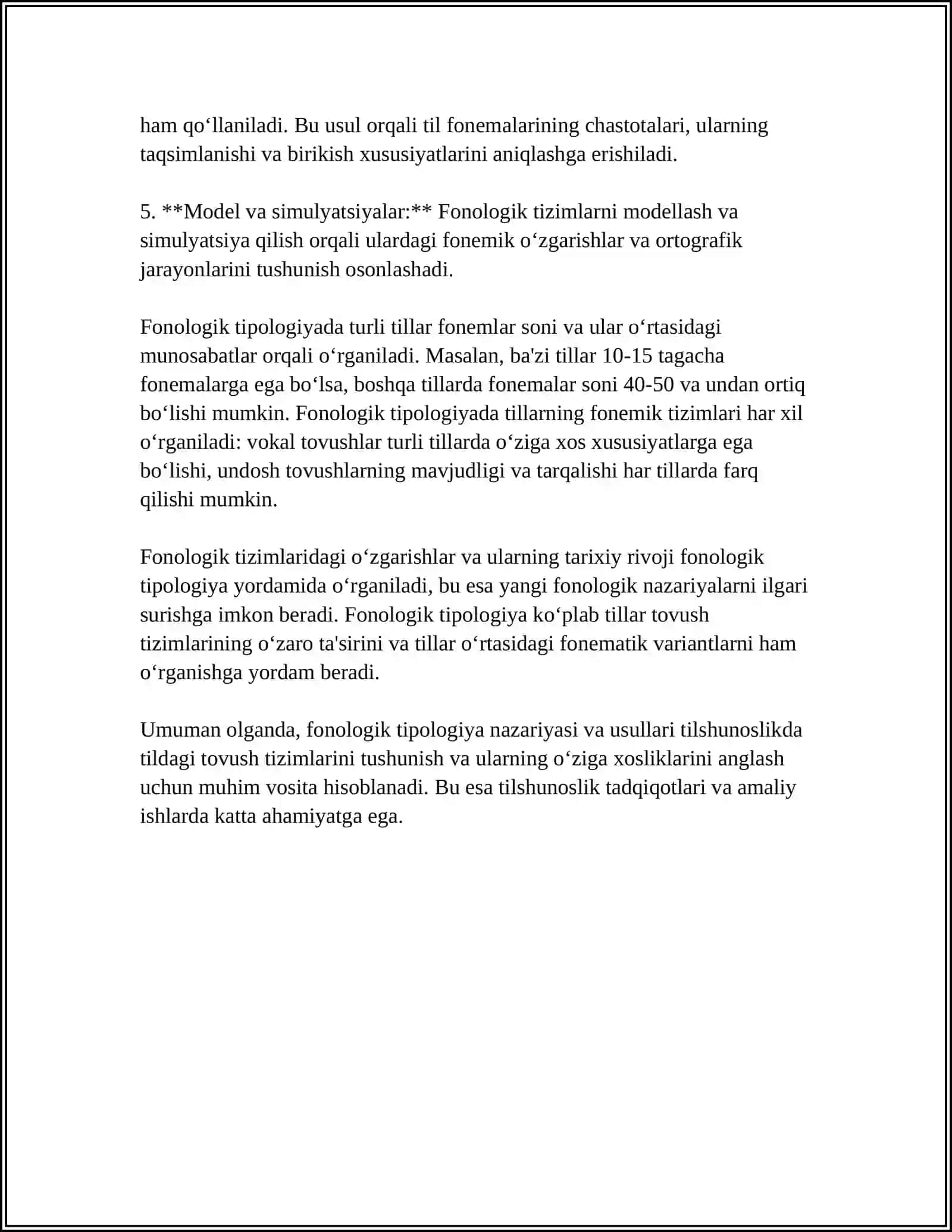TILNING FONOLOGIK TIPOLOGIYASI 4