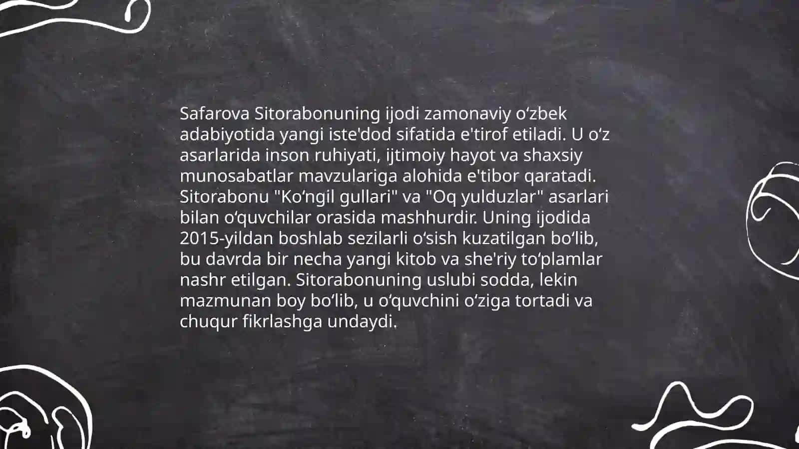 Safarova Sitorabonu 4