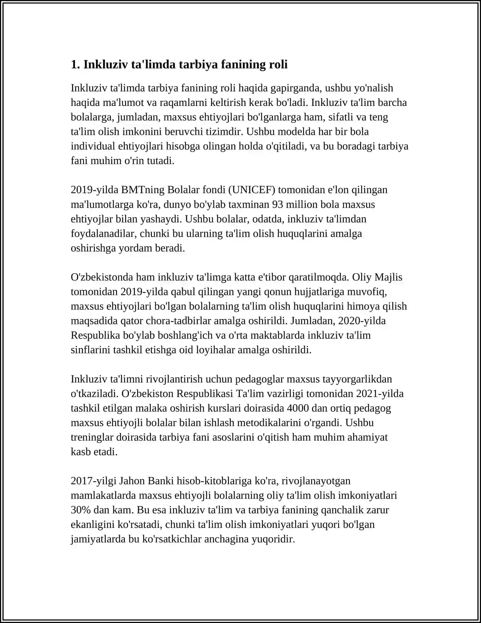 TARBIYA FANINI OʻQITISHNING AHAMIYATI 4