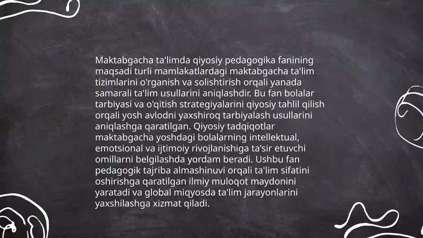 Maktabgacha ta'limda qiyosiy pedagogika 4