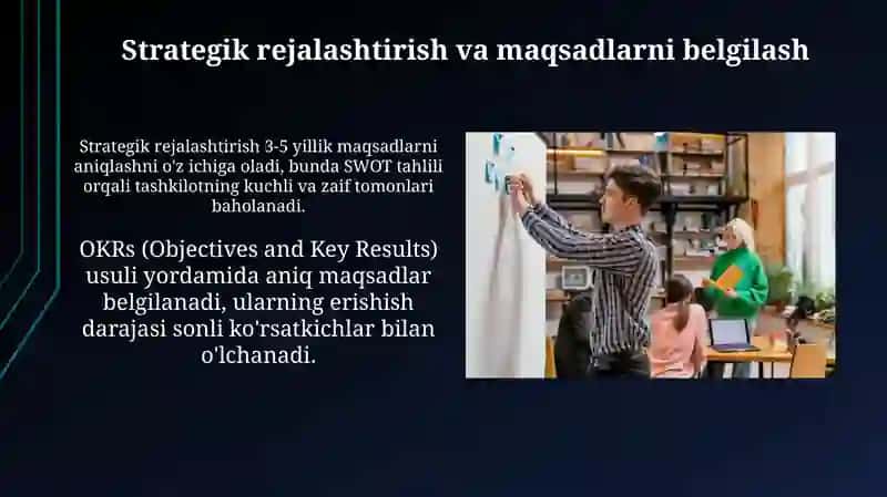 Ta’lim tashkilotini boshqarishga zamonaviy yondashuvlar 4
