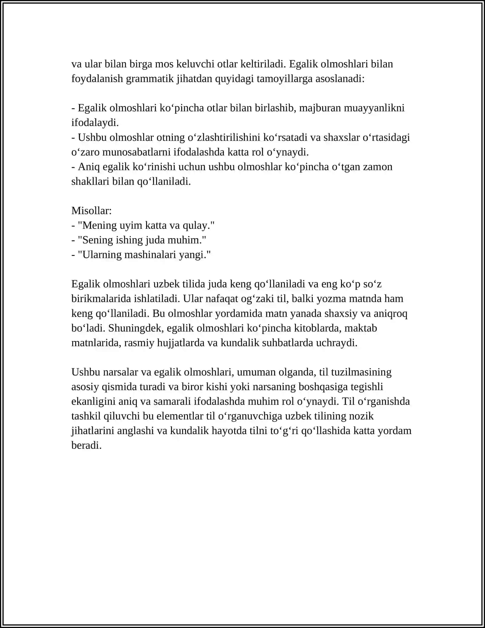 POSSESSIVES THIS/THAT/THESE/THOSE, PAST SIMPLE 4