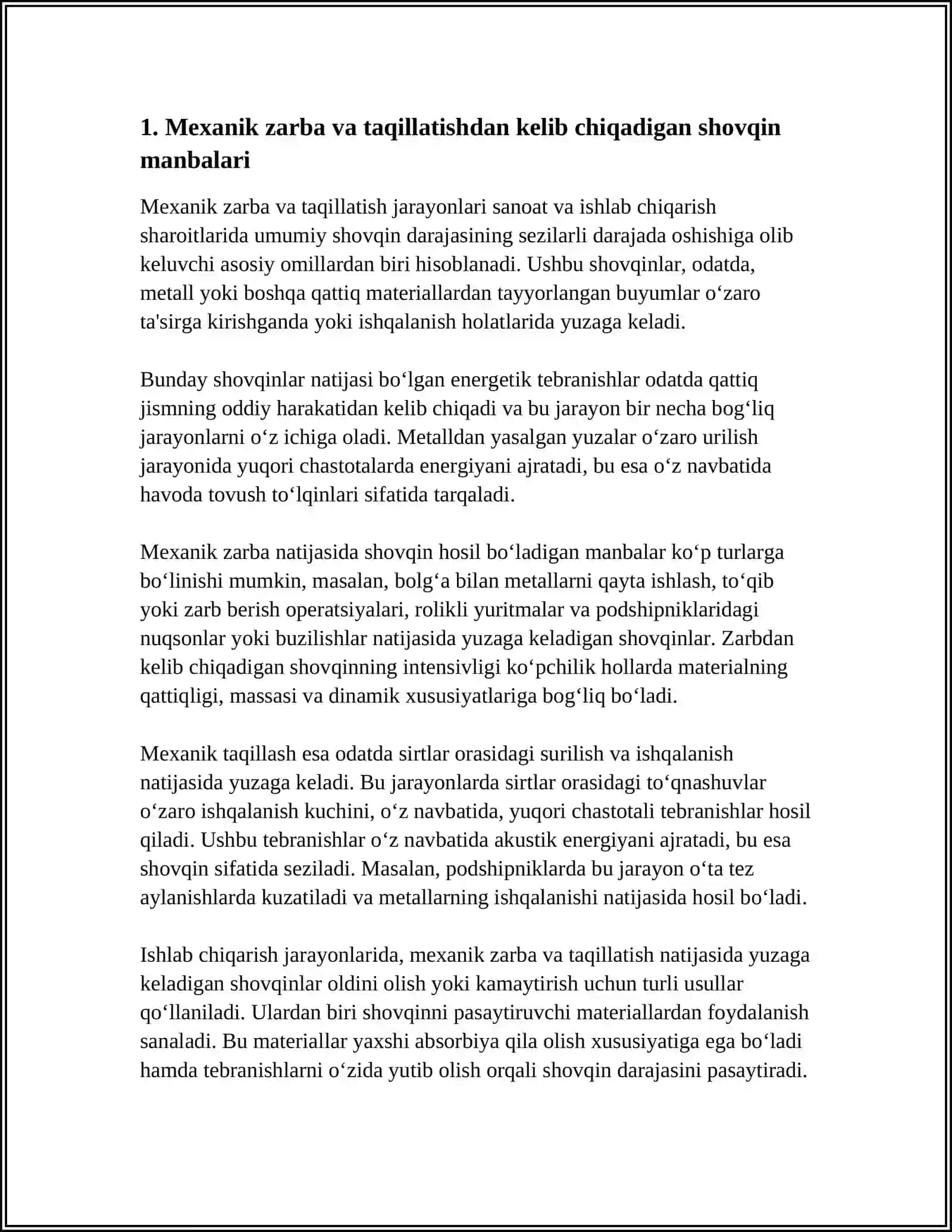 SHOVQIN VA TITRASHNING YUZAGA KELISH SABABLARI VA MANBALARI 4