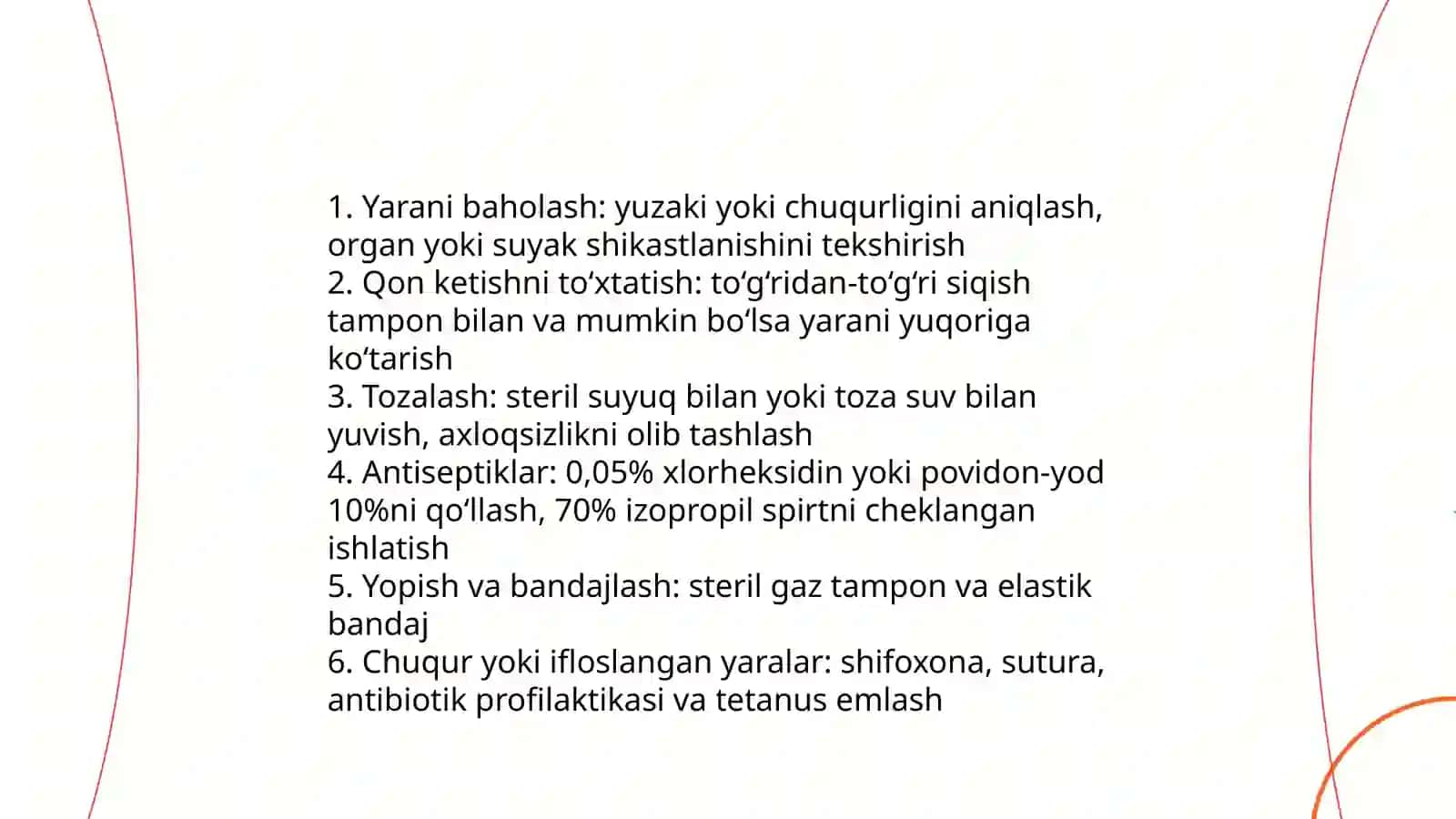 Favqulodda vaziyatlarda vujudga keluvchi jaroxatlanish oʻchoqlarining tibbiy-taktik tavsifi 4