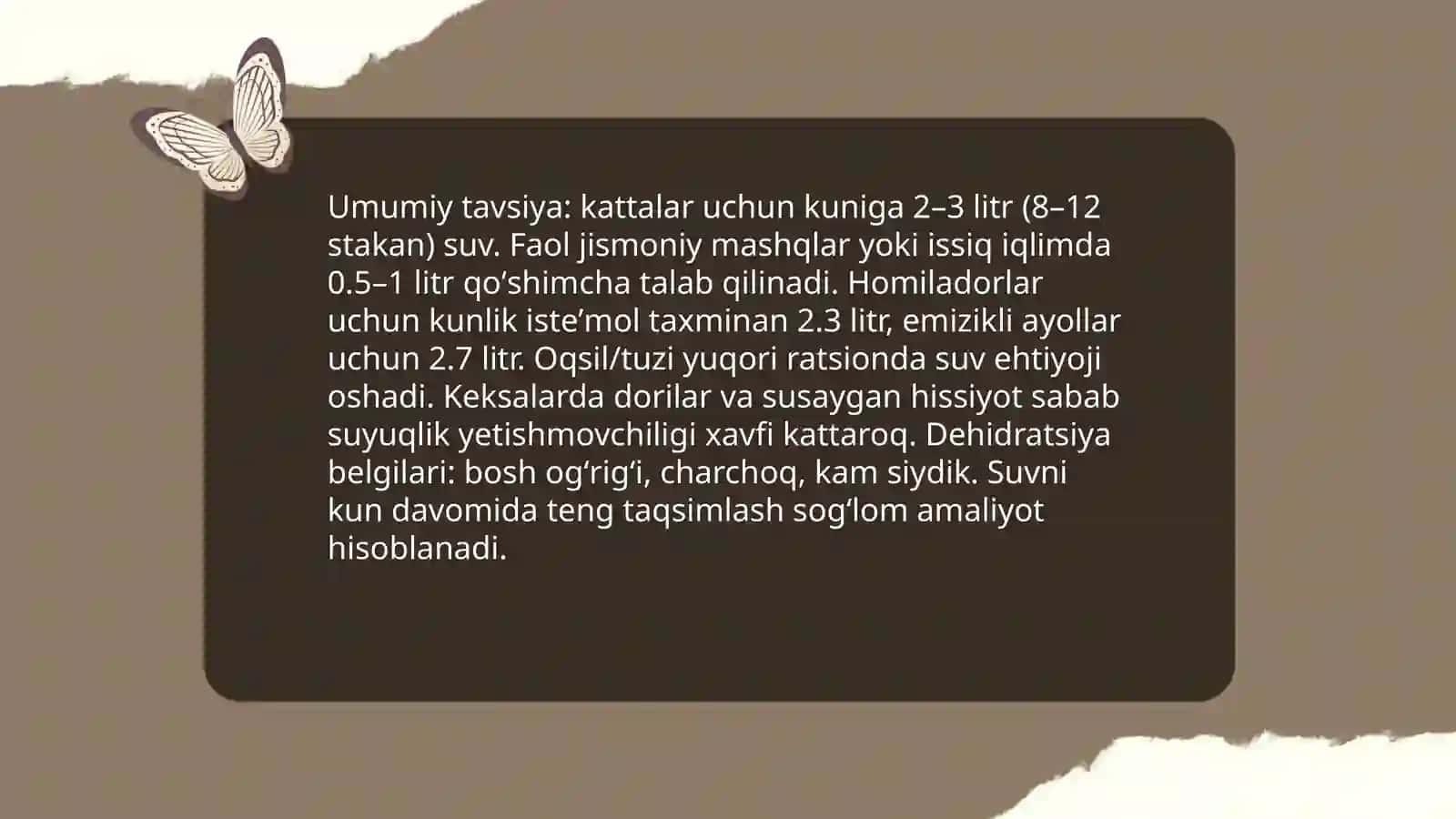 Suvning salomatlikka ta'siri 4