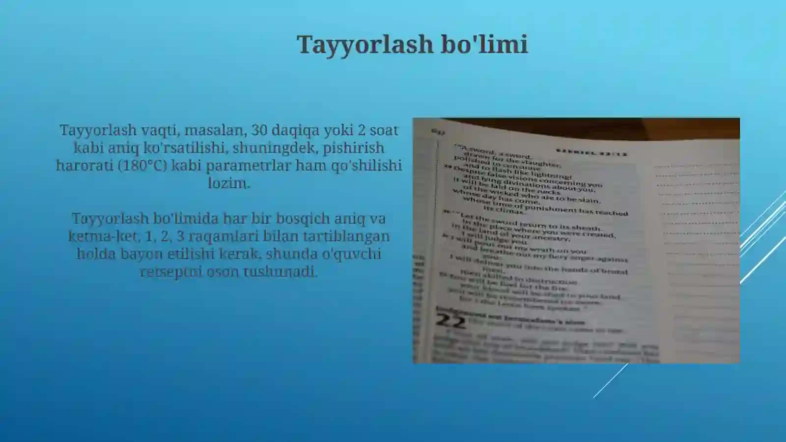 Retsept yozish qoidalari 4