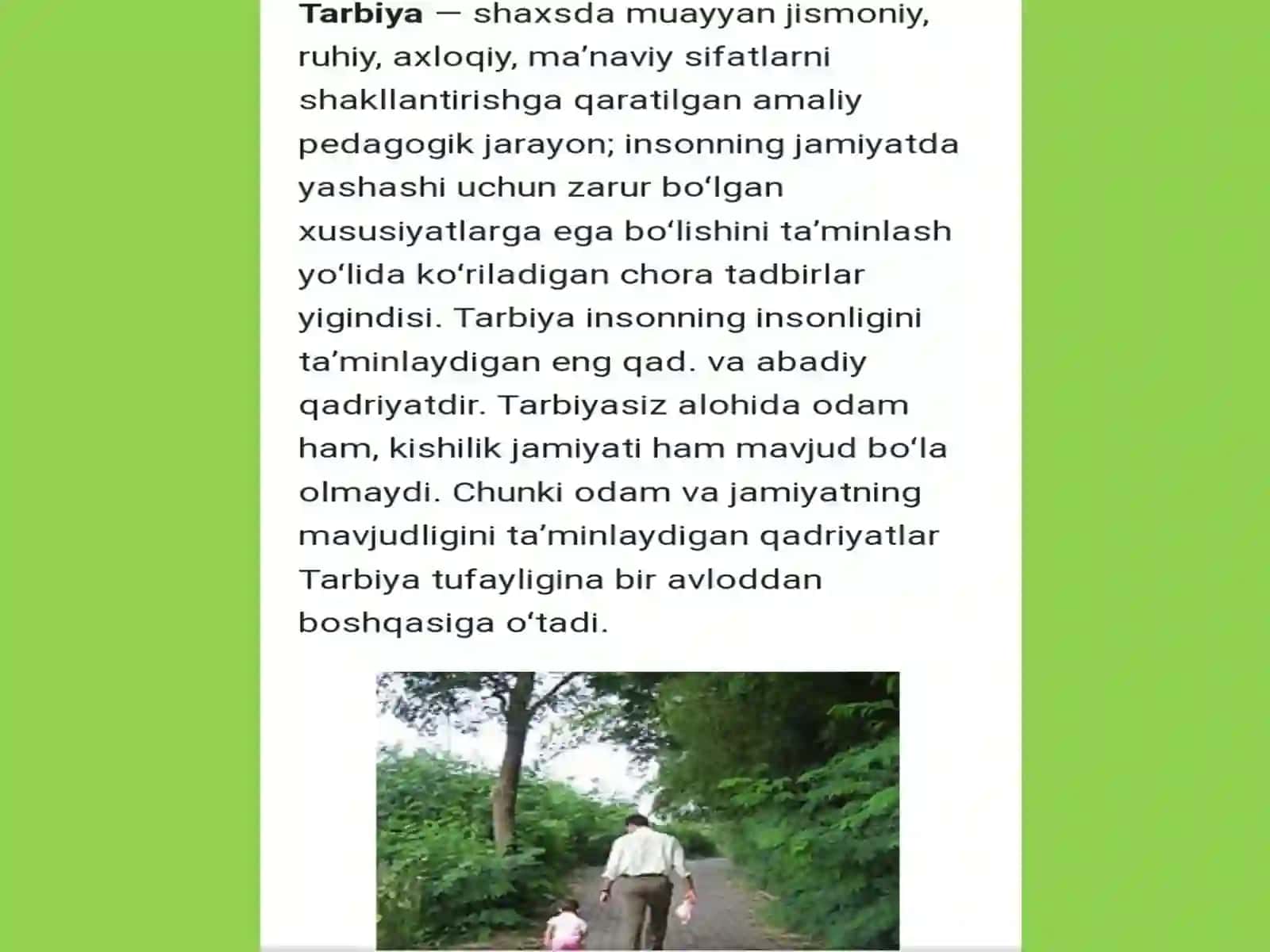 Umumiy o'rta ta'lim tizimida tarbiya jarayonini tashkil etishning o'zigaxosligi 4