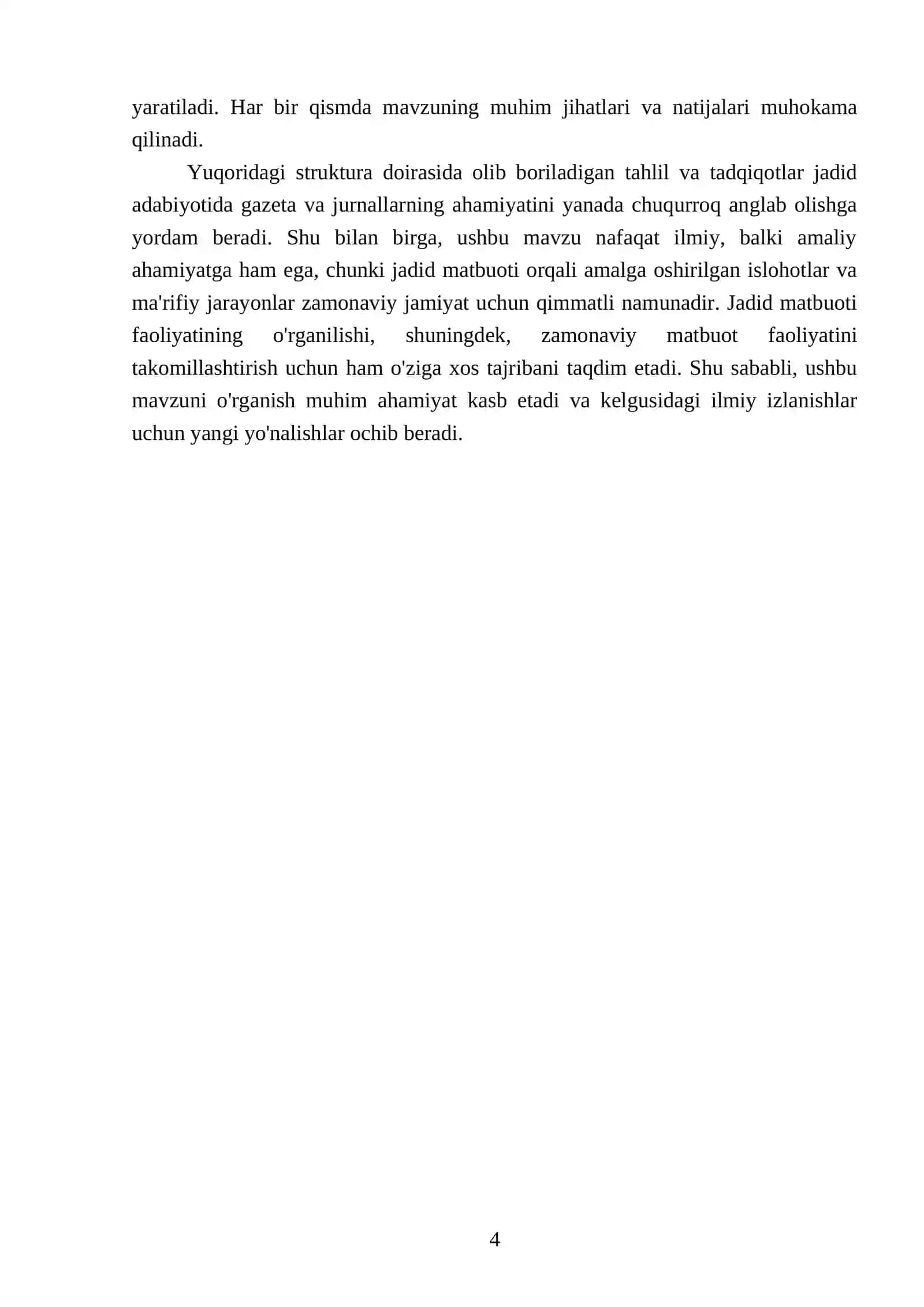 Jadid adabiyotida gazeta-jurnallar faoliyati 4