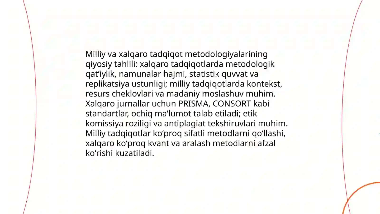 Maqola tayyorlash talablari va prinsiplari mavzusida taqdimot tayyorlash 4