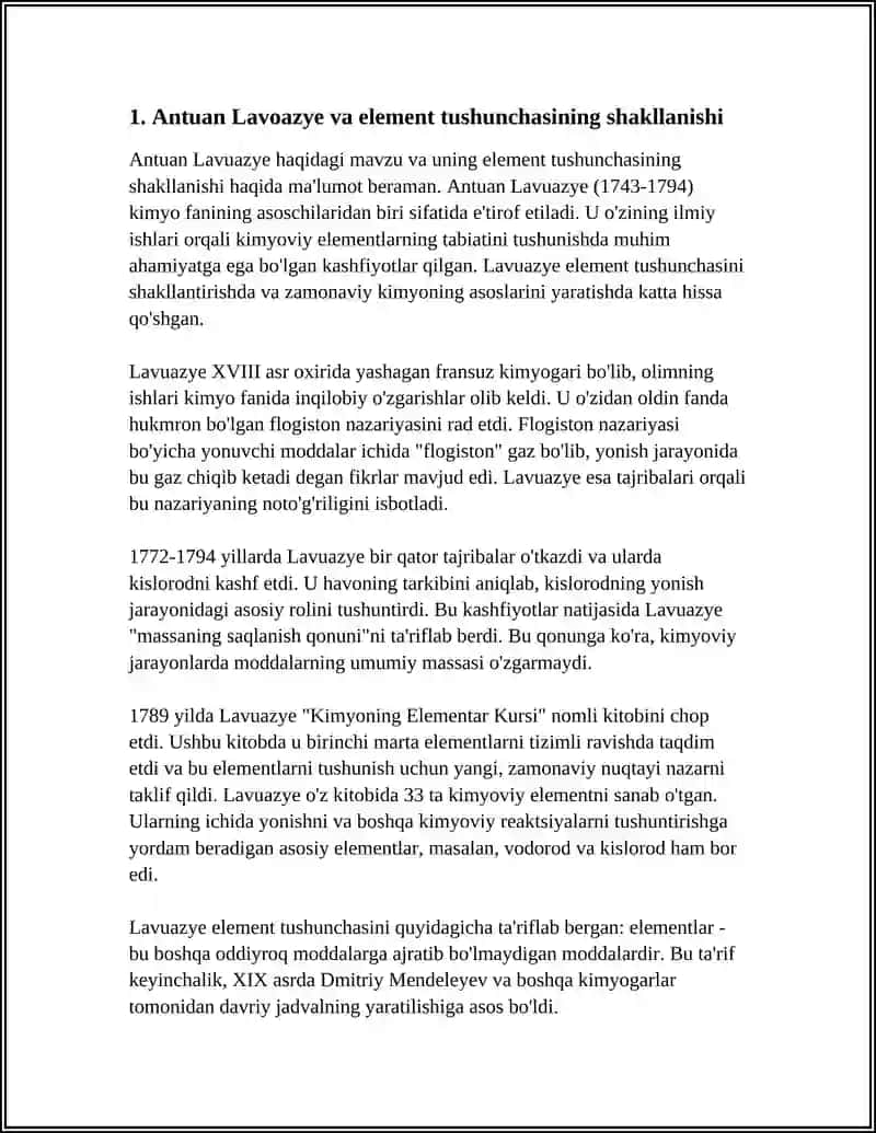 UMUMIY KIMYONING RIVOJLANISHIGA OLIMLAR HISSASI 4