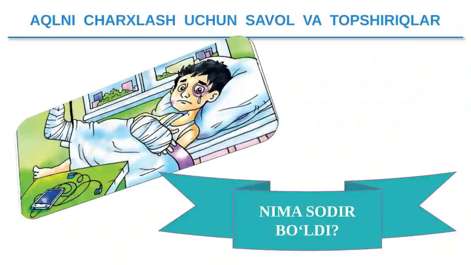 "Qulog'iga quloqchin taqqan quloqsiz bola" mavzusida 3-sinf Tarbiya fanidan dars ishlanma 4