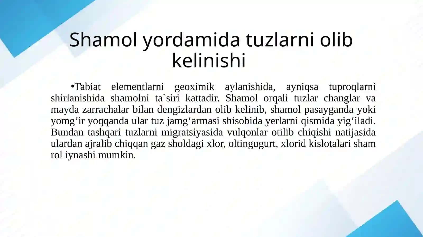 Meliorativ tuproqshonuslik va tuproq muhofazasi 4