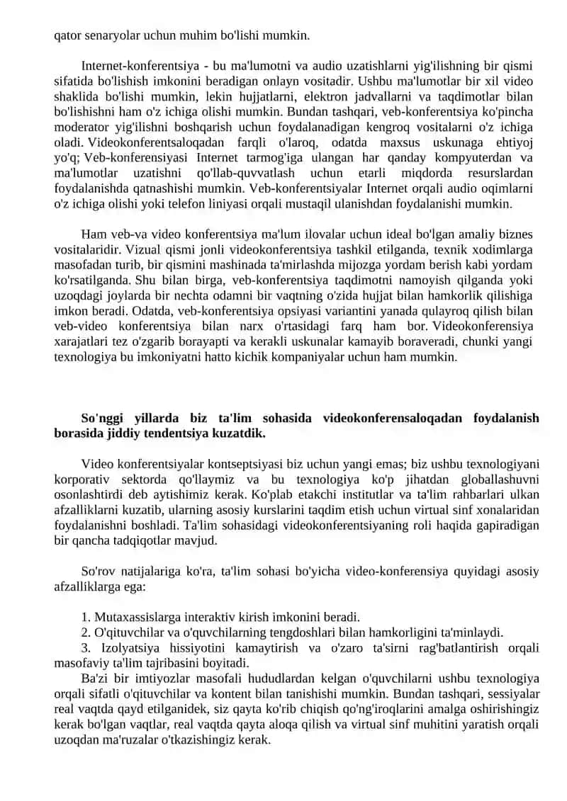 Elektron ta’lim vositalari ta’lim jarayonini tashkil qilish uchun 4