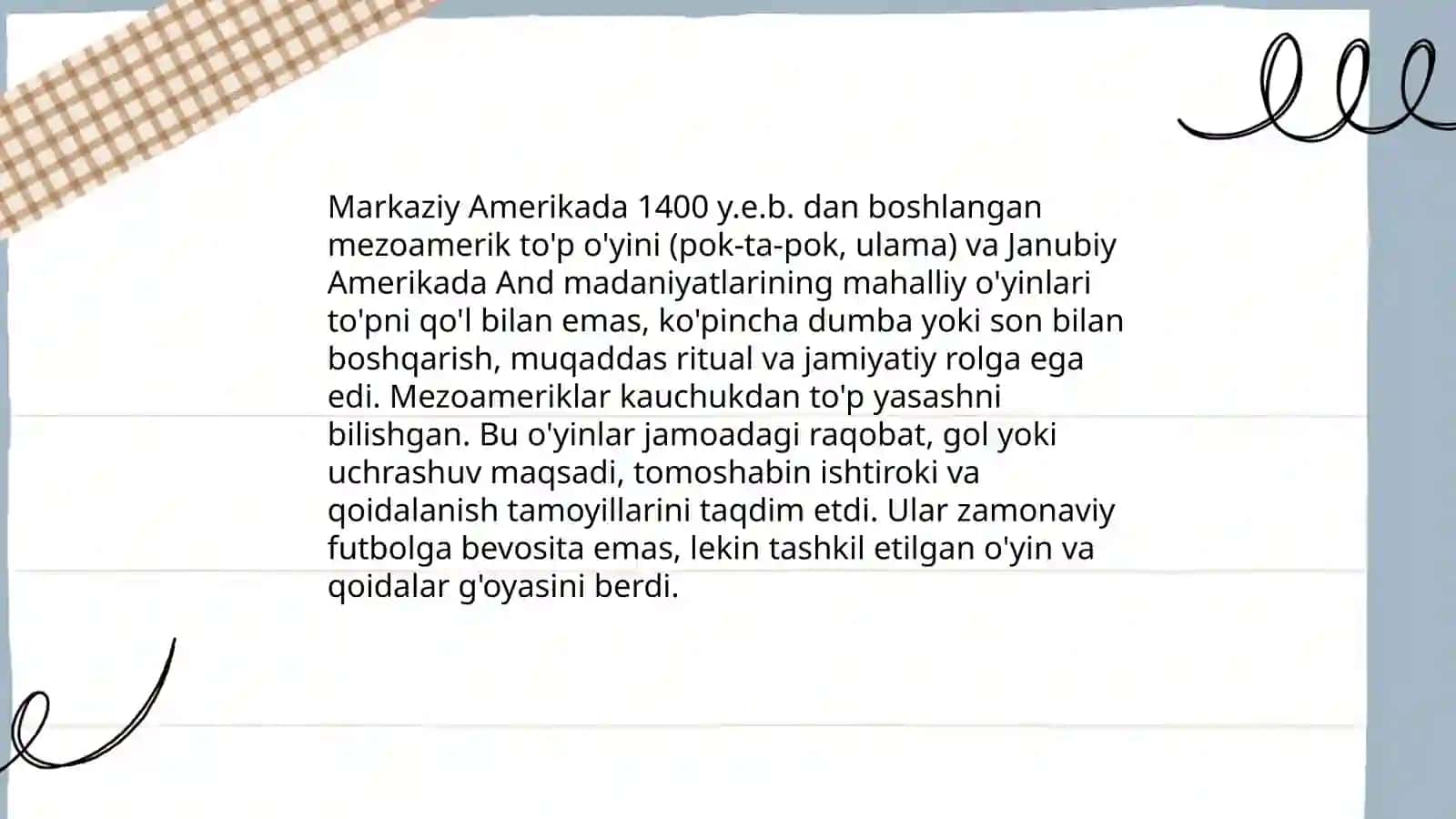 Futbol oʻyining kelib chiqish tarixi va dastlabki qoidalari 4