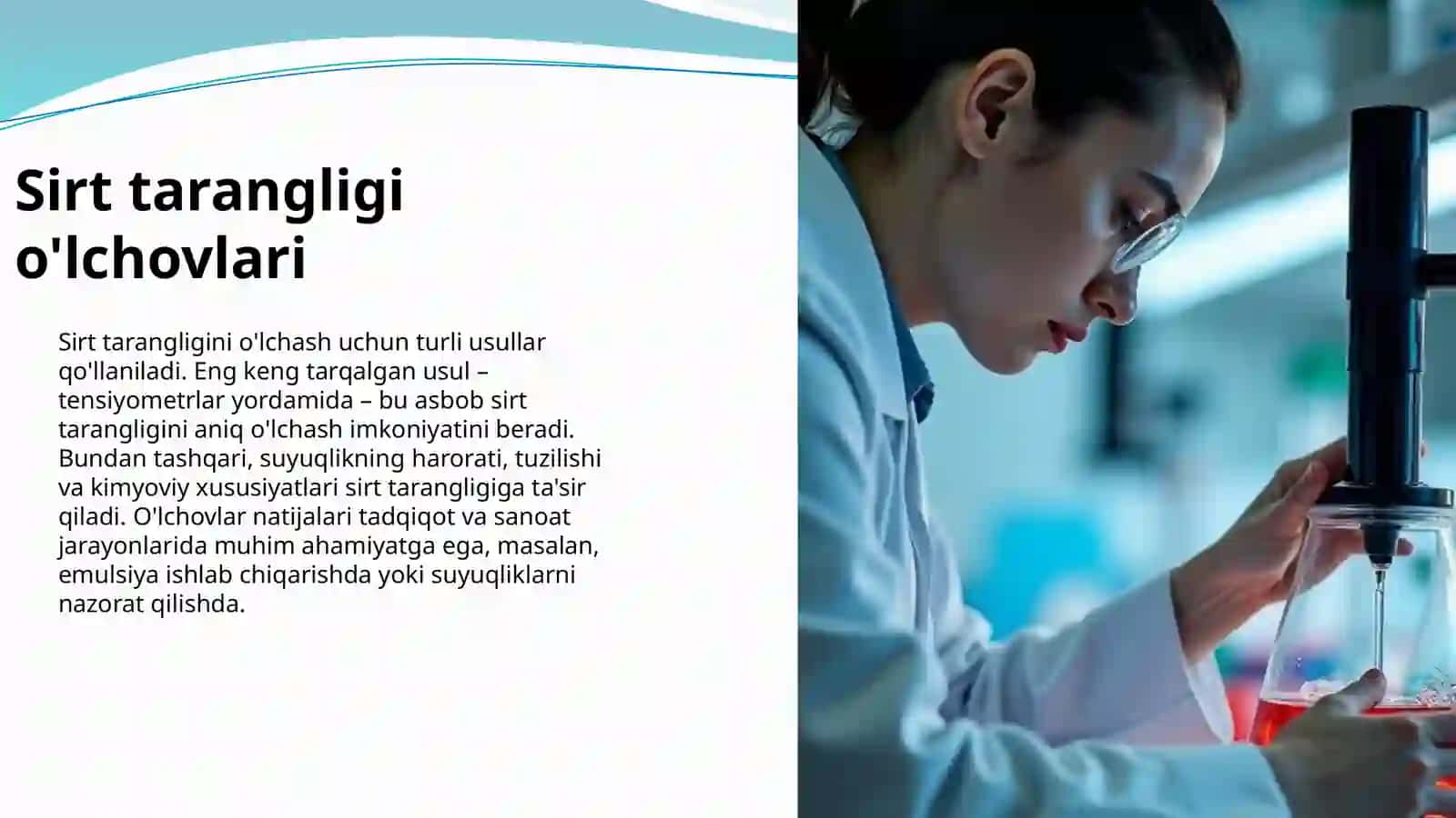Suyuqliklarning sirt tarangligi 4