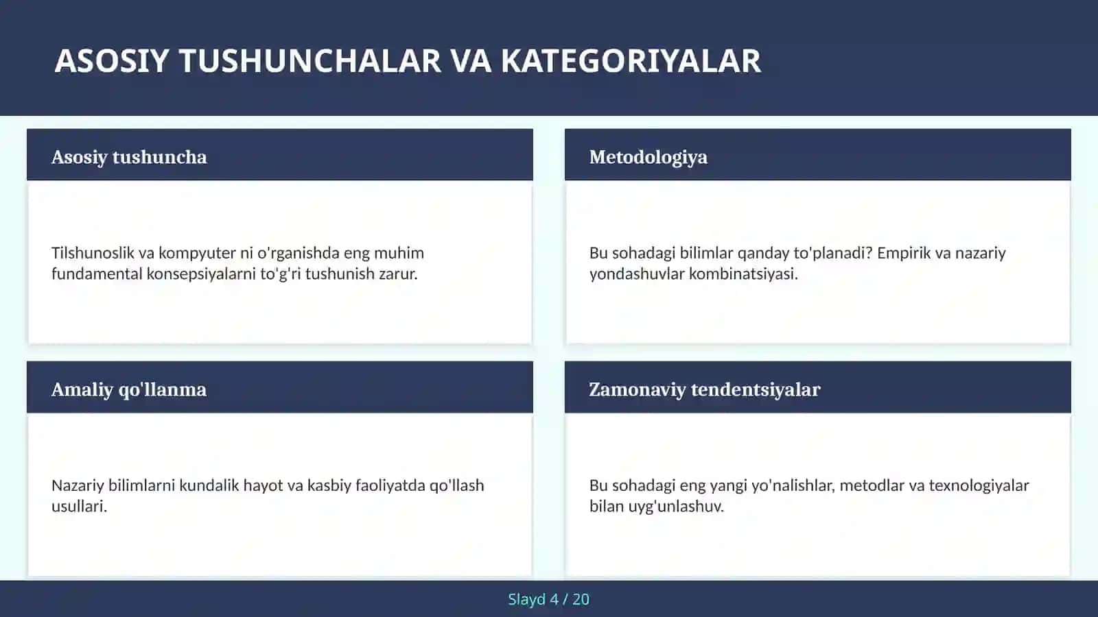 NLP va avtomatik tarjima amaliy qo'llanma 4