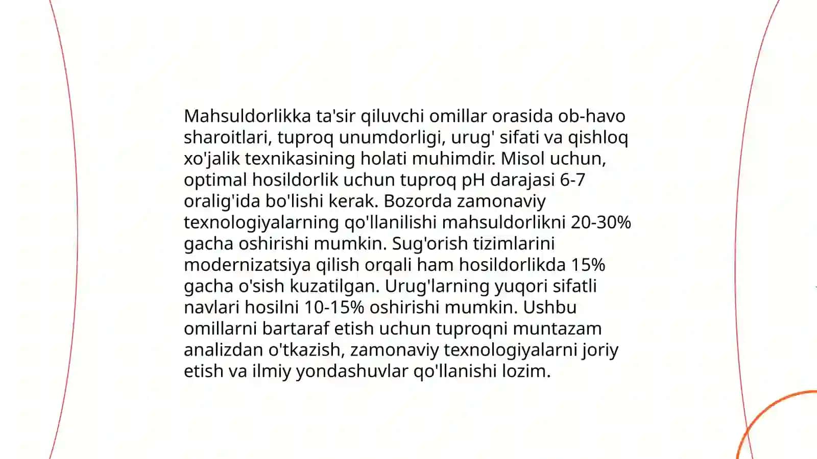 Chorvachilikda resurs salohiyatidan foydalanishni tashkil ettirish 4