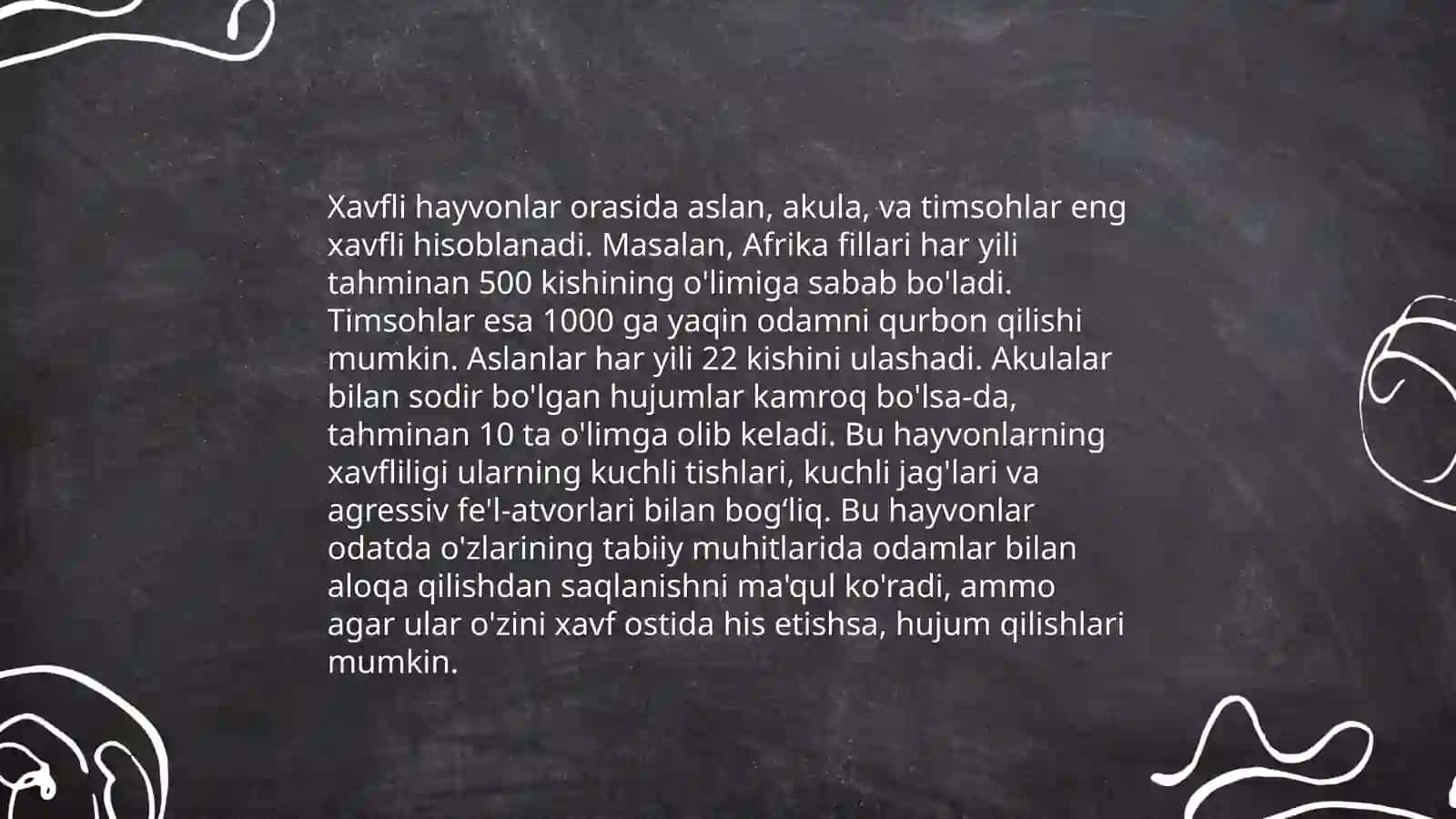 Xavfli o'smalar 4