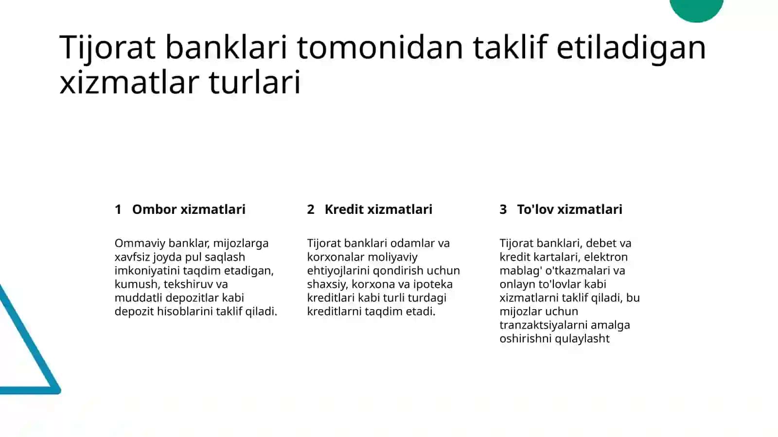 Tijorat banklari va ularning funksiyalari 4