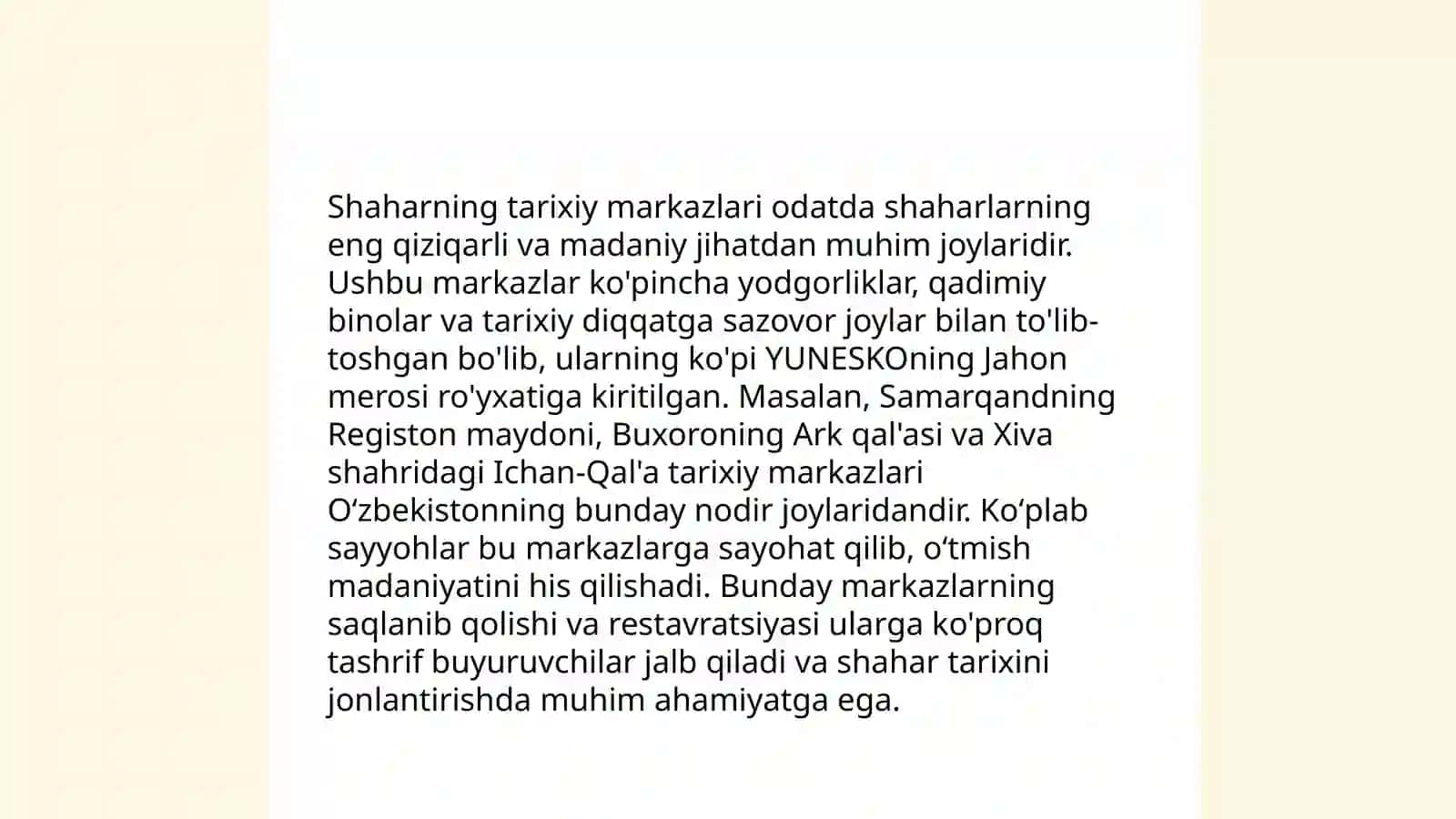 Abdug'apporova Zahro Abdusalom qizi 4
