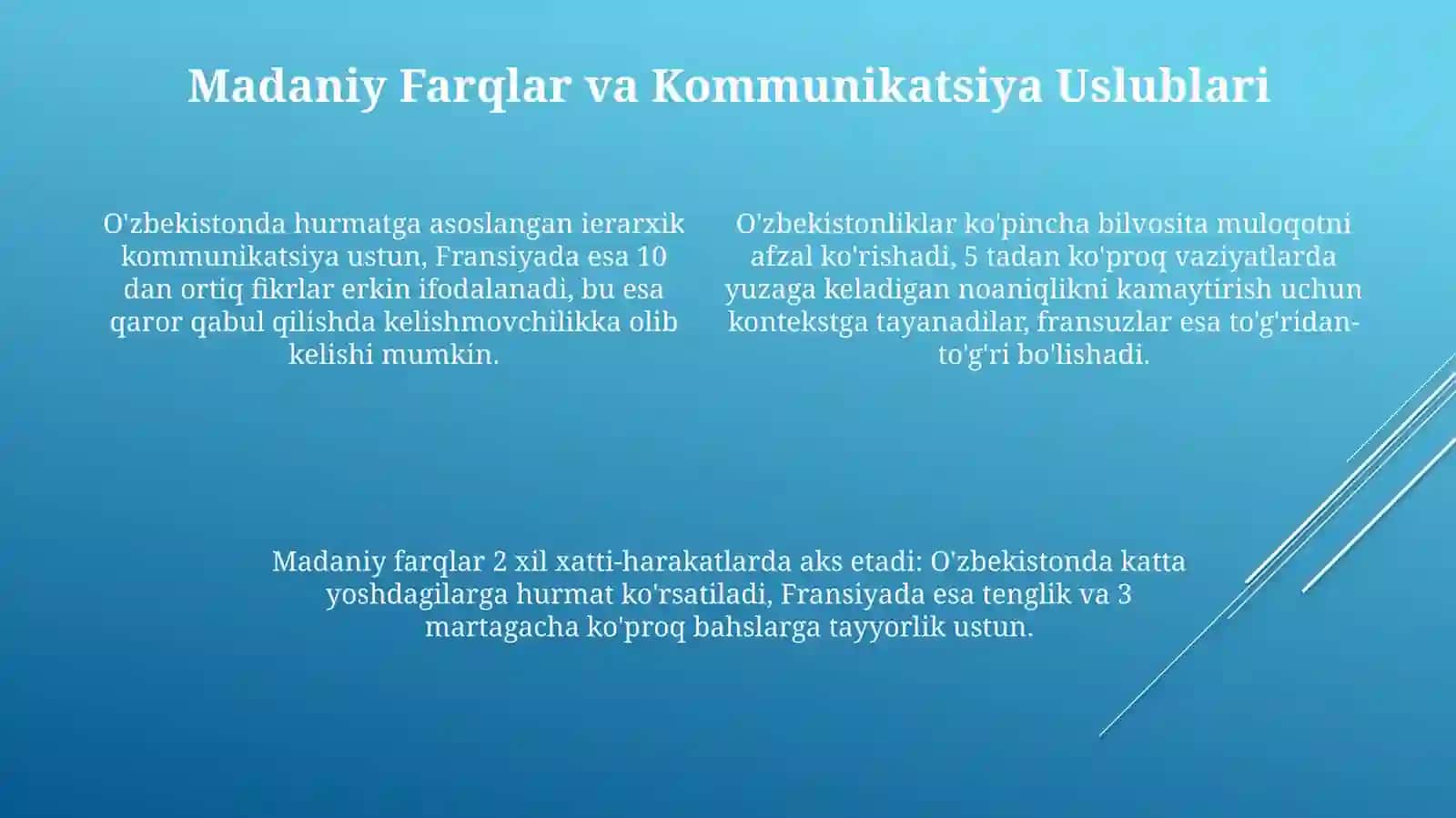 O'zbekiston va Fransiya boshqaruv uslublari 4